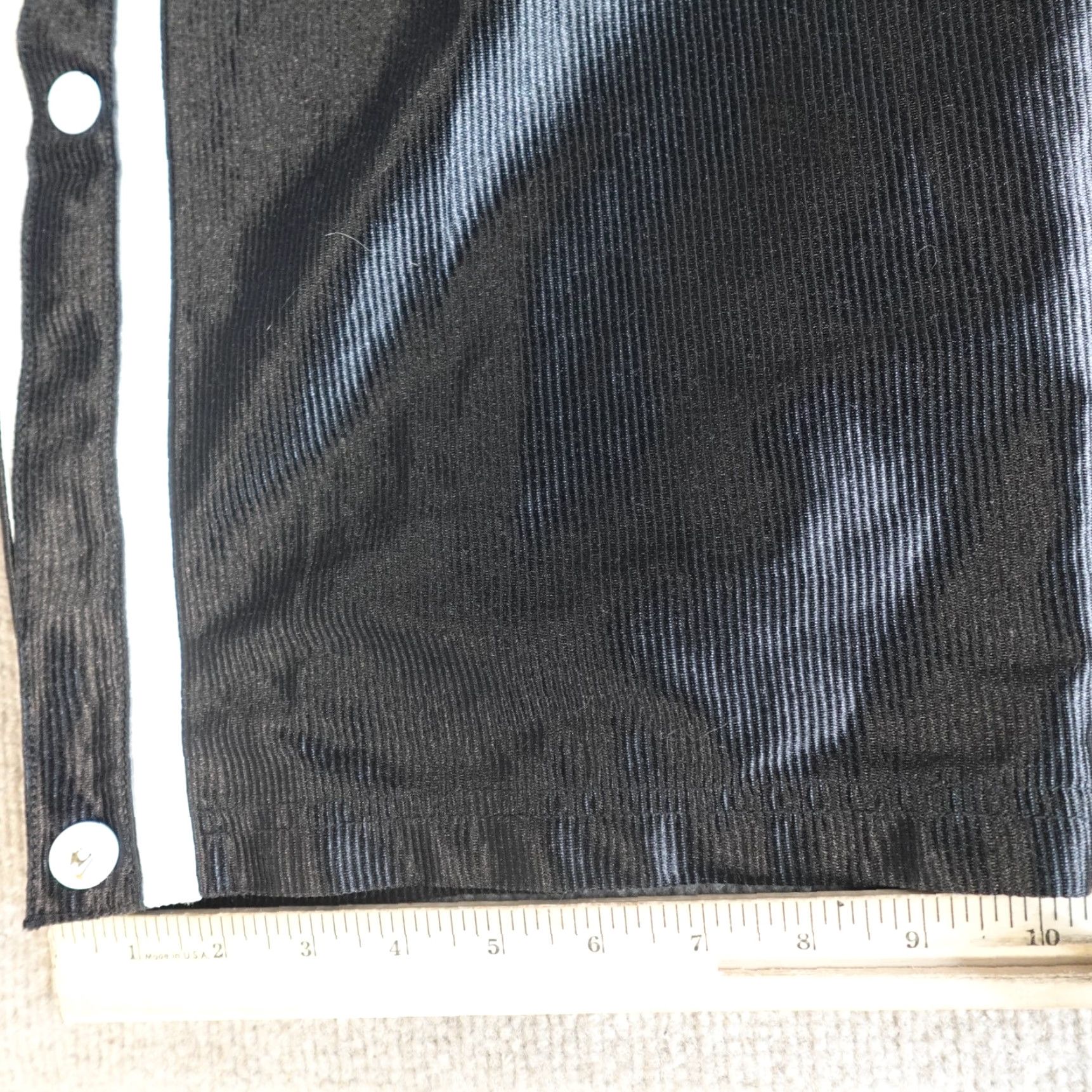 Nike VINTAGE Nike Pants 2XL Black Satin Tear Away Gray Tag Drawstring Track Pants Mens Size US 39 - 4 Thumbnail