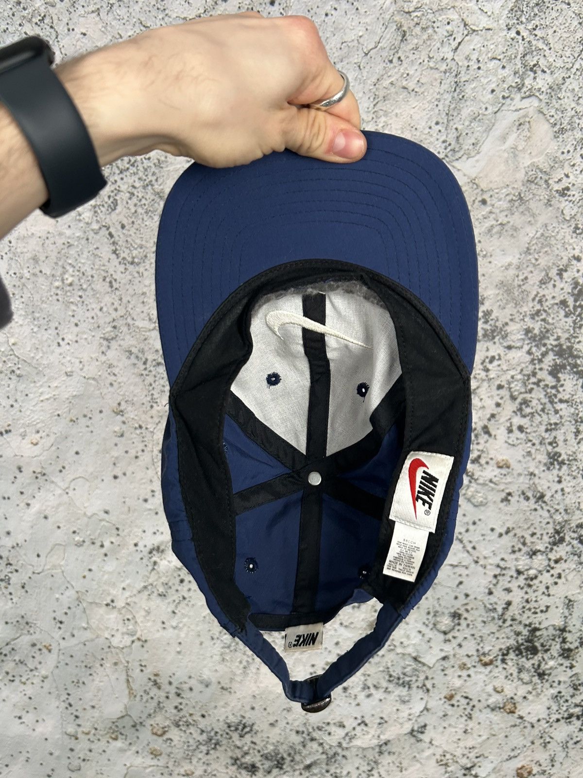 Nike Nike Vintage Swoosh Hat Cap 90s Streetwear Hype Skate Size ONE SIZE - 6 Thumbnail