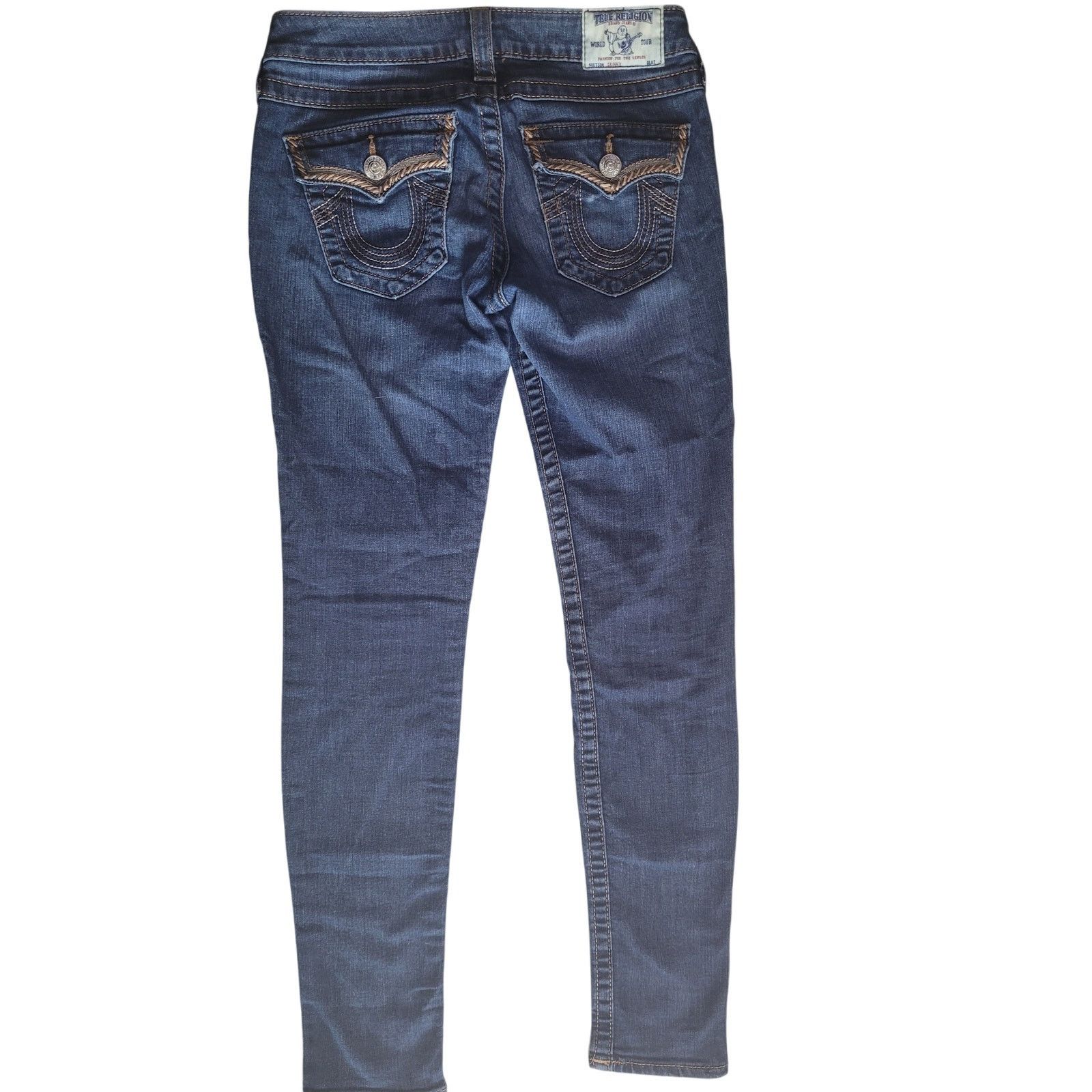 True Religion True Religion Jeans Women Skinny Sz 27W/30L Size 27" / US 4 / IT 40 - 3 Thumbnail