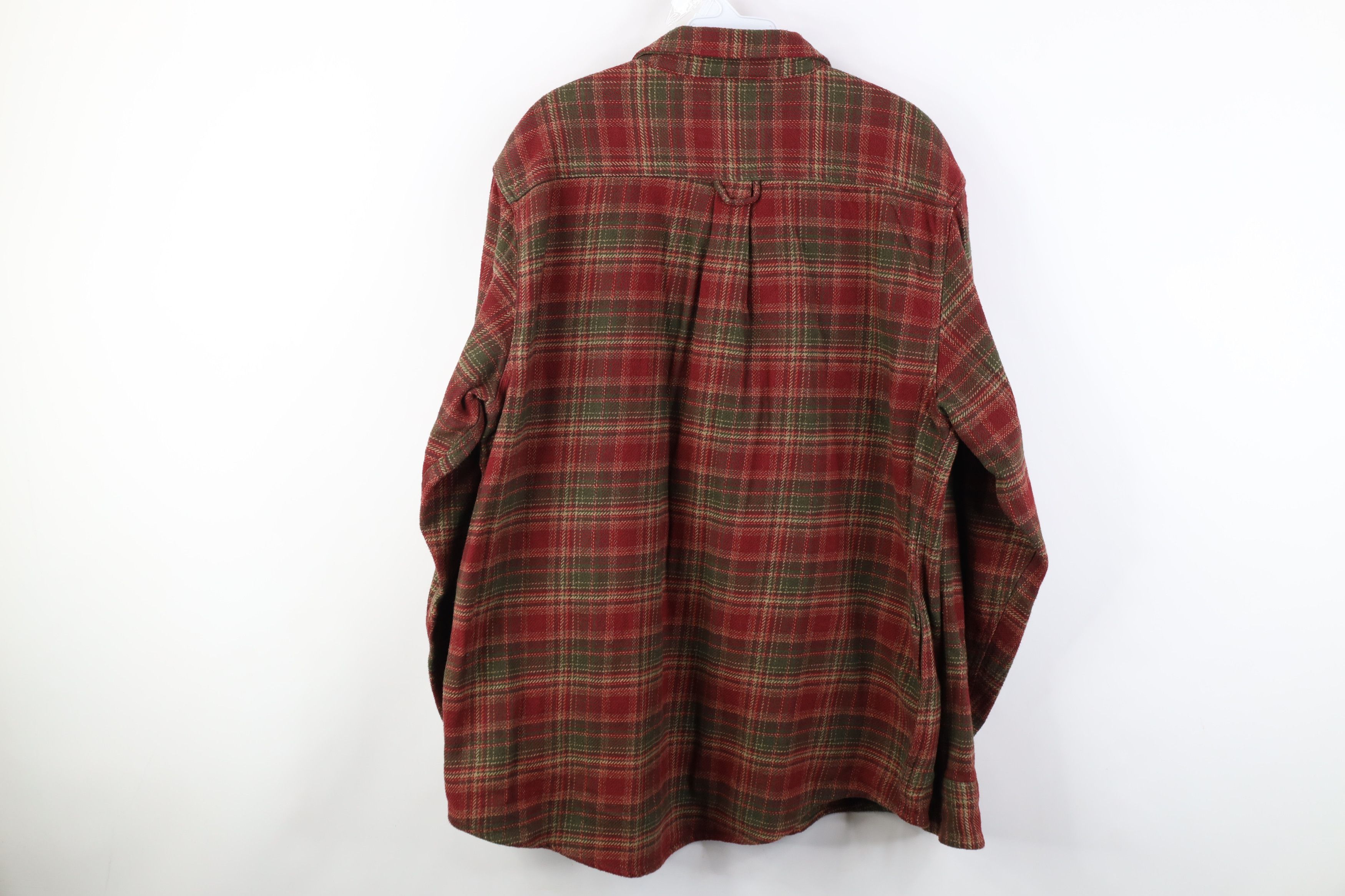 Orvis Vintage Orvis Heavyweight Button Shirt Jacket Jac Plaid Size US L / EU 52-54 / 3 - 12 Thumbnail