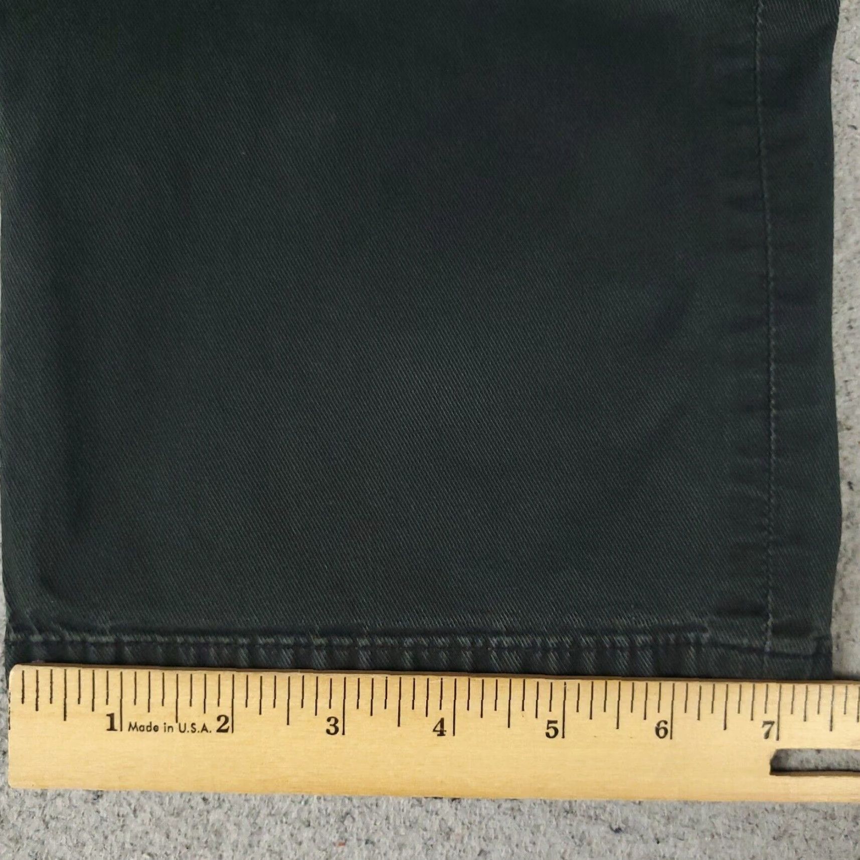Theory VINTAGE Theory Jeans Mens 38x32 Straight Leg Canvas Pants Black Casual Classic 2000s Size US 32 / EU 48 - 6 Thumbnail