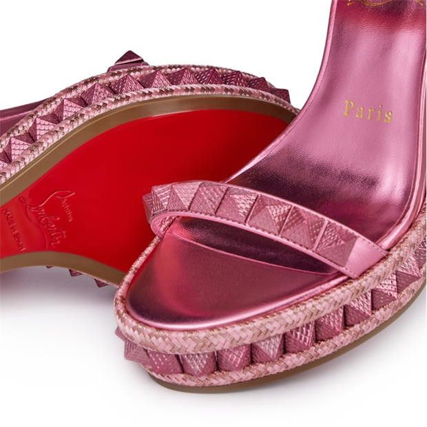 Christian Louboutin Pyraclou 110mm Espadrilles Size US 9 / IT 39 - 6 Thumbnail