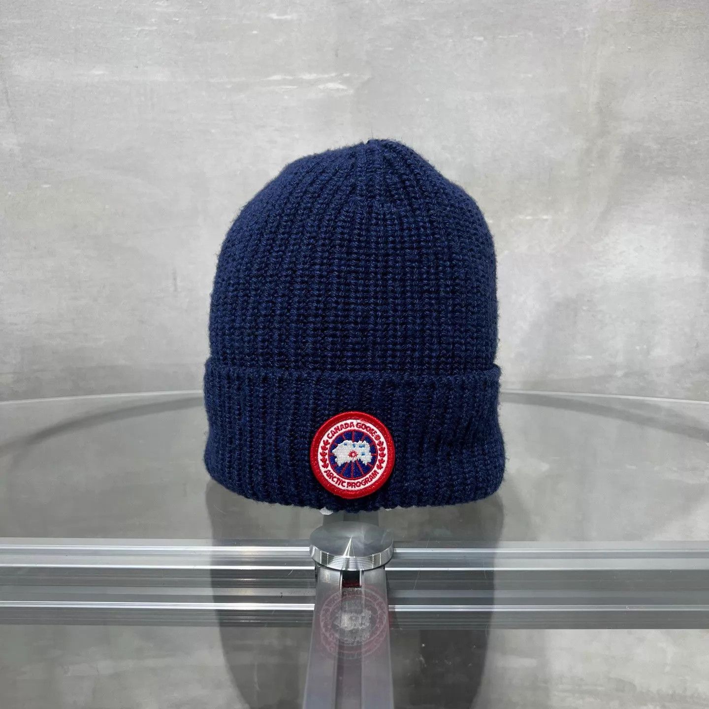 Canada Goose Canada Goose blue wool beanie new XI5000353 Size ONE SIZE - 1 Thumbnail