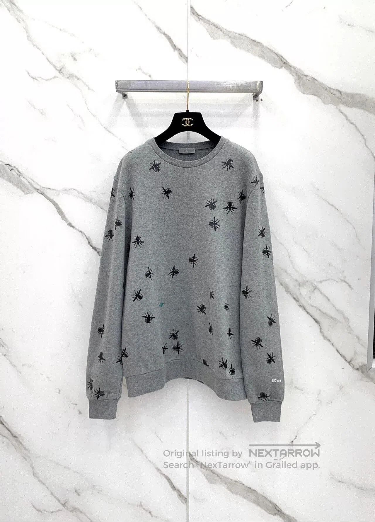 Dior Dior Gray Crew Neck Long Sleeve Sweatshirt. Size US L / EU 52-54 / 3 - 1 Thumbnail