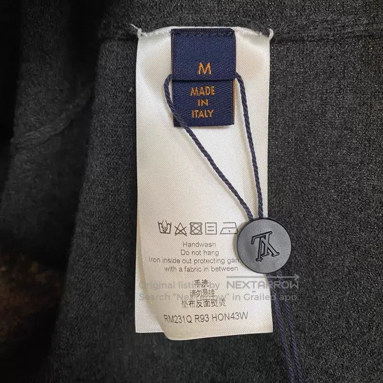 Louis Vuitton Louis Vuitton Logo Patchwork V-Neck Single-Breasted Long-S Size US M / EU 48-50 / 2 - 7 Thumbnail