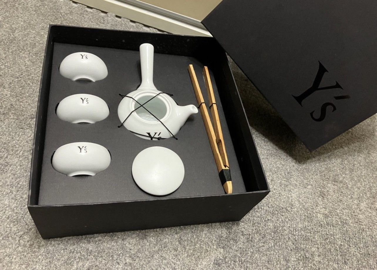 Japanese Brand × Y's × Yohji Yamamoto 🍵 Yohji Yamamoto Y’s Japanese tea pot cup boxset Size ONE SIZE - 2 Thumbnail