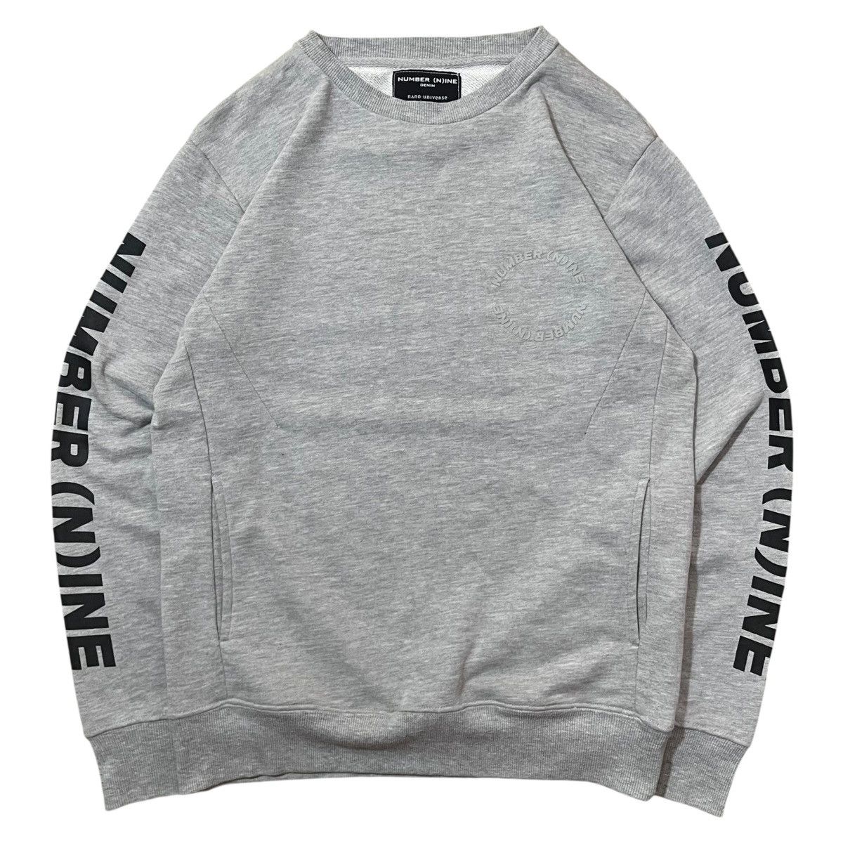 Number (N)ine Number Nine Spellout Sweatshirt Size US M / EU 48-50 / 2 - 1 Thumbnail