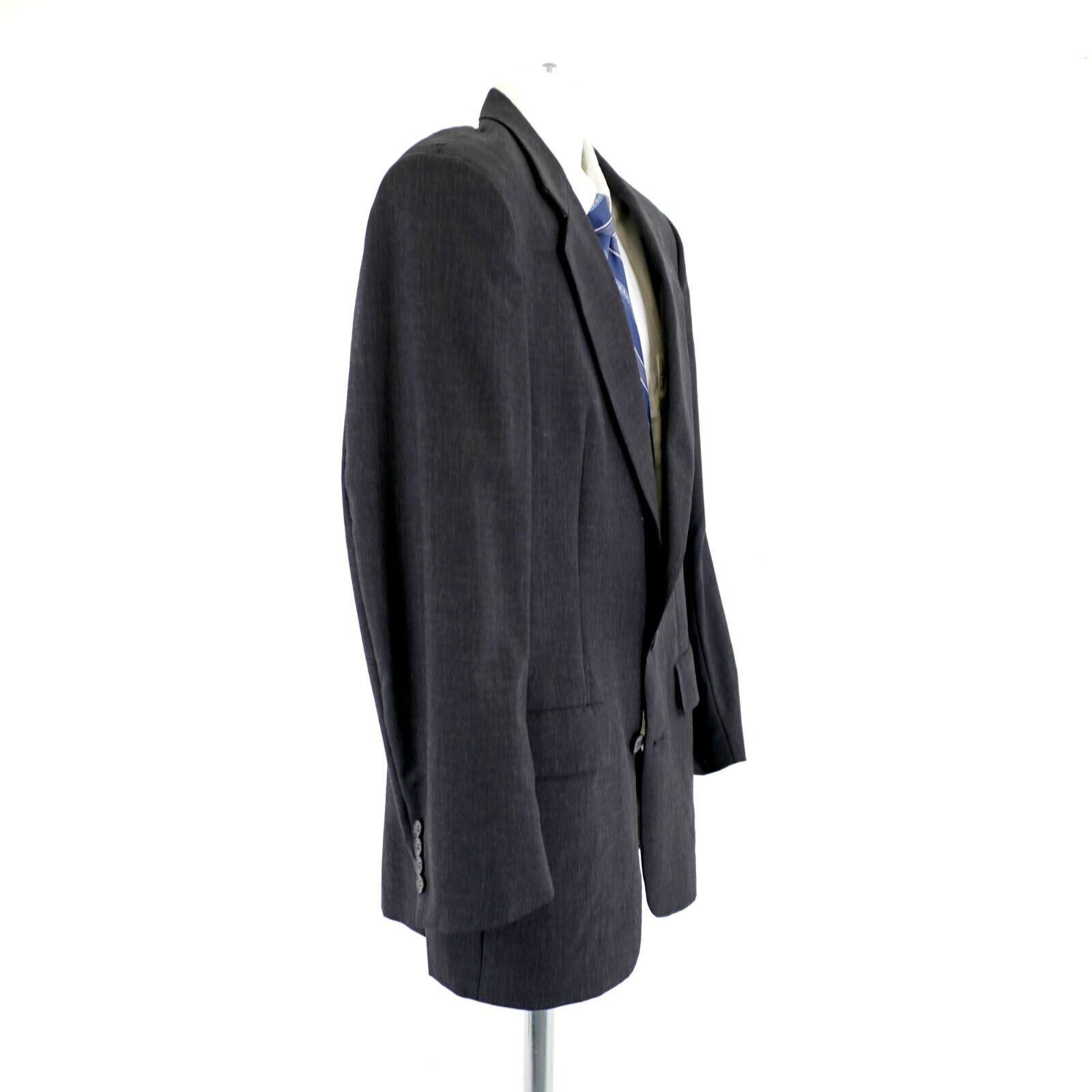 Dior Christian Dior Monsieur 40R Gray Wool Blazer 2 Button Constr Size 40R - 7 Thumbnail