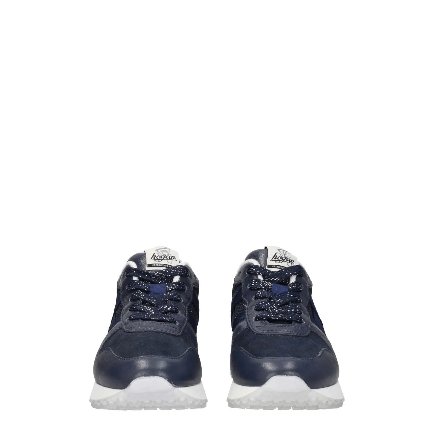 Hogan ob1o1e1124 Leather Sneakers in Blue Size US 6 / IT 36 - 3 Thumbnail