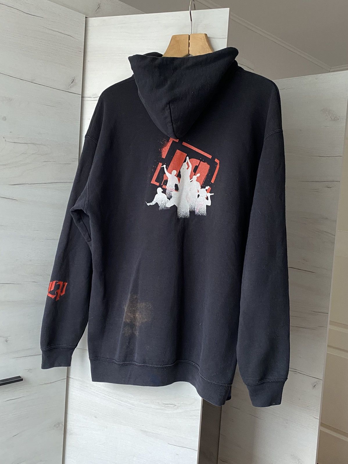 Fruit Of The Loom × Vintage Vintage Linkin Park 2004 Merch Black Hoodie Rock Metal XL Size US XL / EU 56 / 4 - 3 Thumbnail