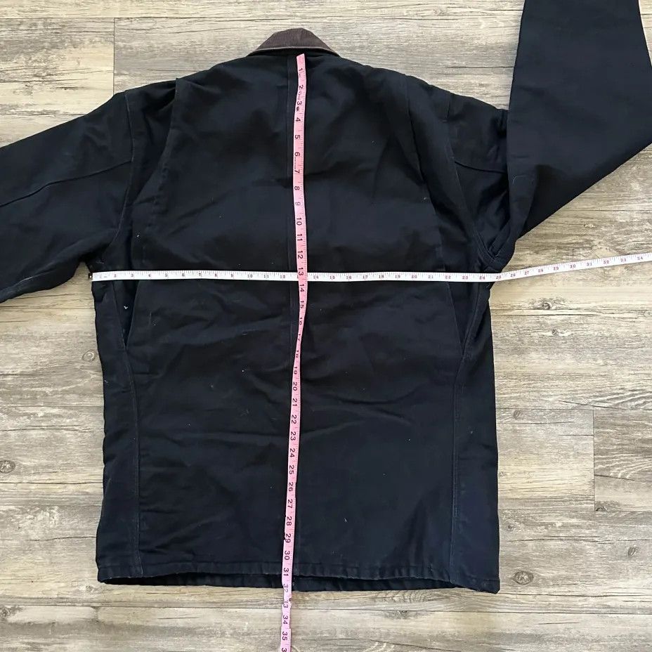 Carhartt Vintage C01 BLK Black Chore Barn Blanket Lined Coat Size US L / EU 52-54 / 3 - 6 Thumbnail
