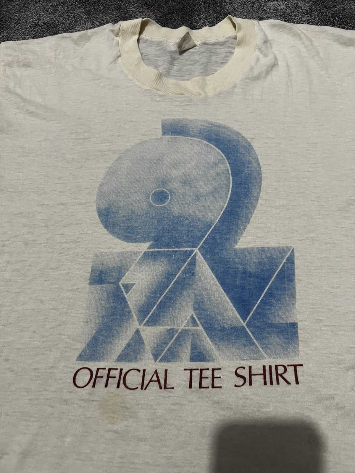 Vintage 70s Official Tee Shirt Size US XL / EU 56 / 4 - 3 Thumbnail