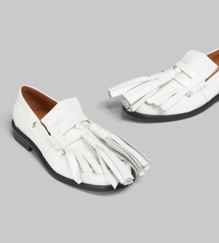Marni o1f1d3z1025 Leather Bambi Loafers in White Size US 10 / EU 43 - 4 Thumbnail