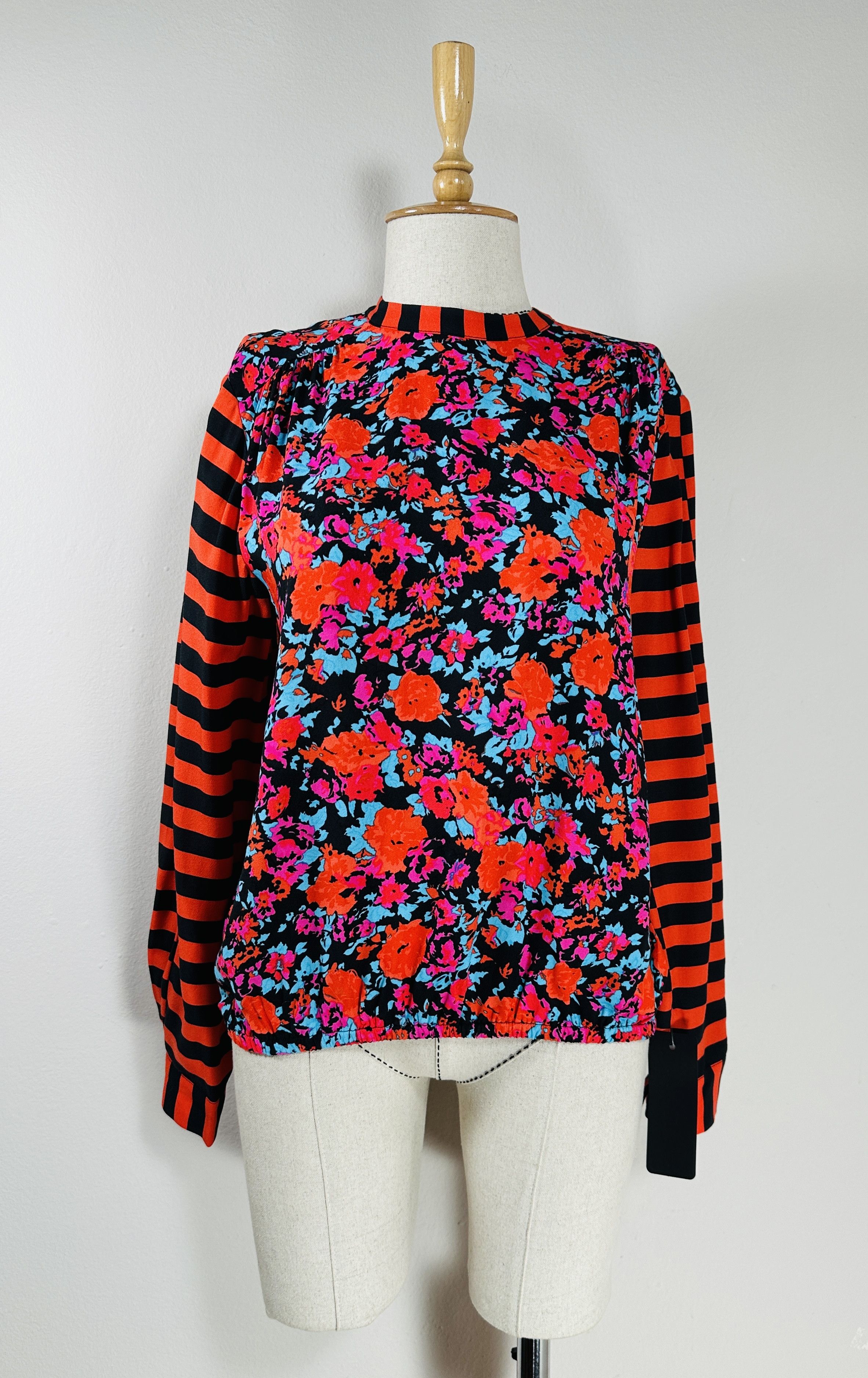 image of Mads Norgaard Top Floral, Women's (Size XS)