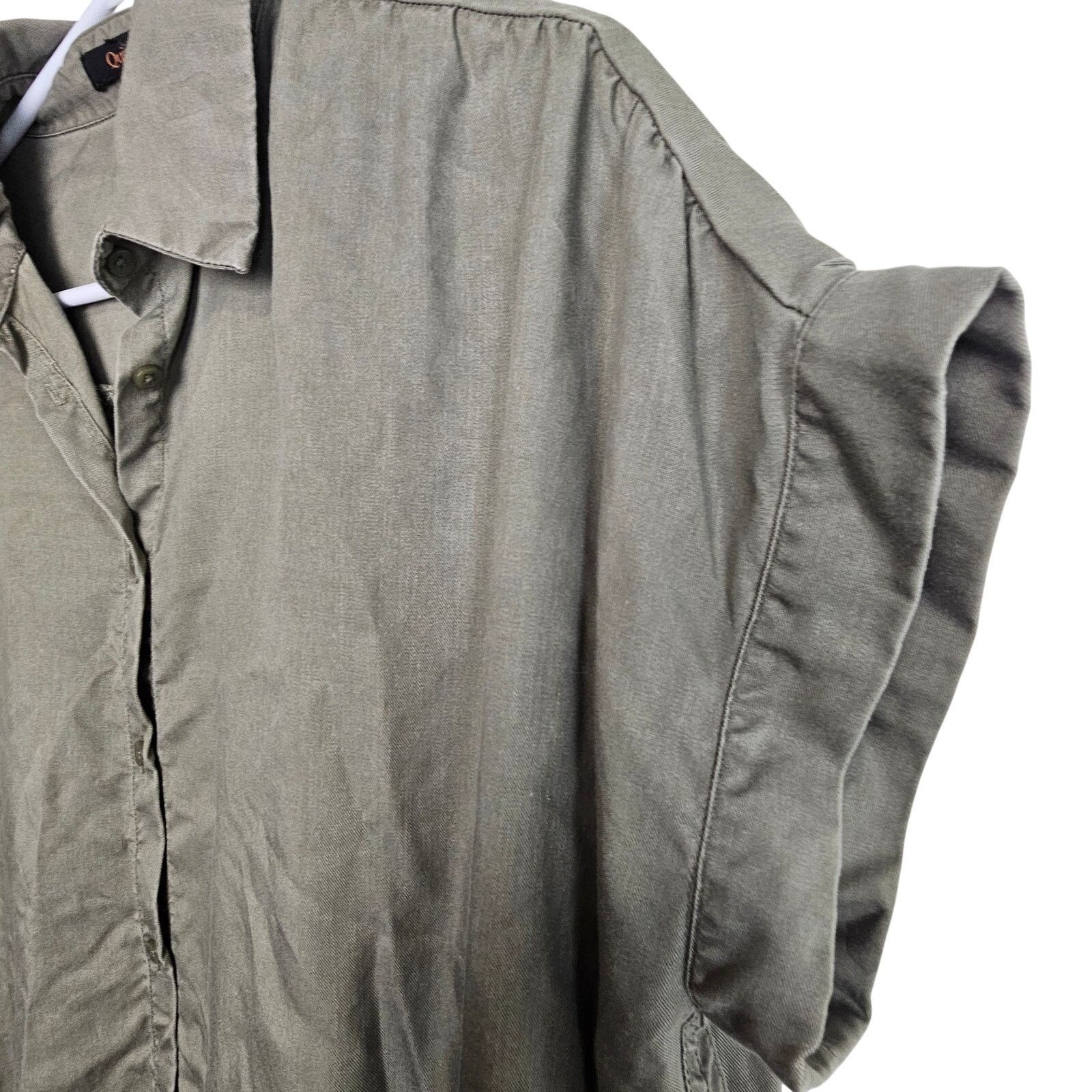 Quince Quince Womens Vintage Wash Tencel Camp Shirt Sz L Oversized Size L / US 10 / IT 46 - 4 Thumbnail