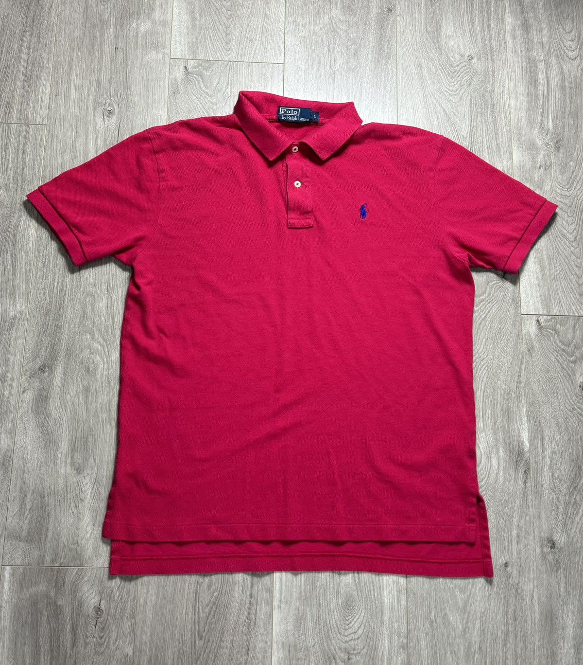 Polo Ralph Lauren Polo by Ralph Lauren Fuschia S/S Polo Shirt Preppy Size US L / EU 52-54 / 3 - 1 Thumbnail