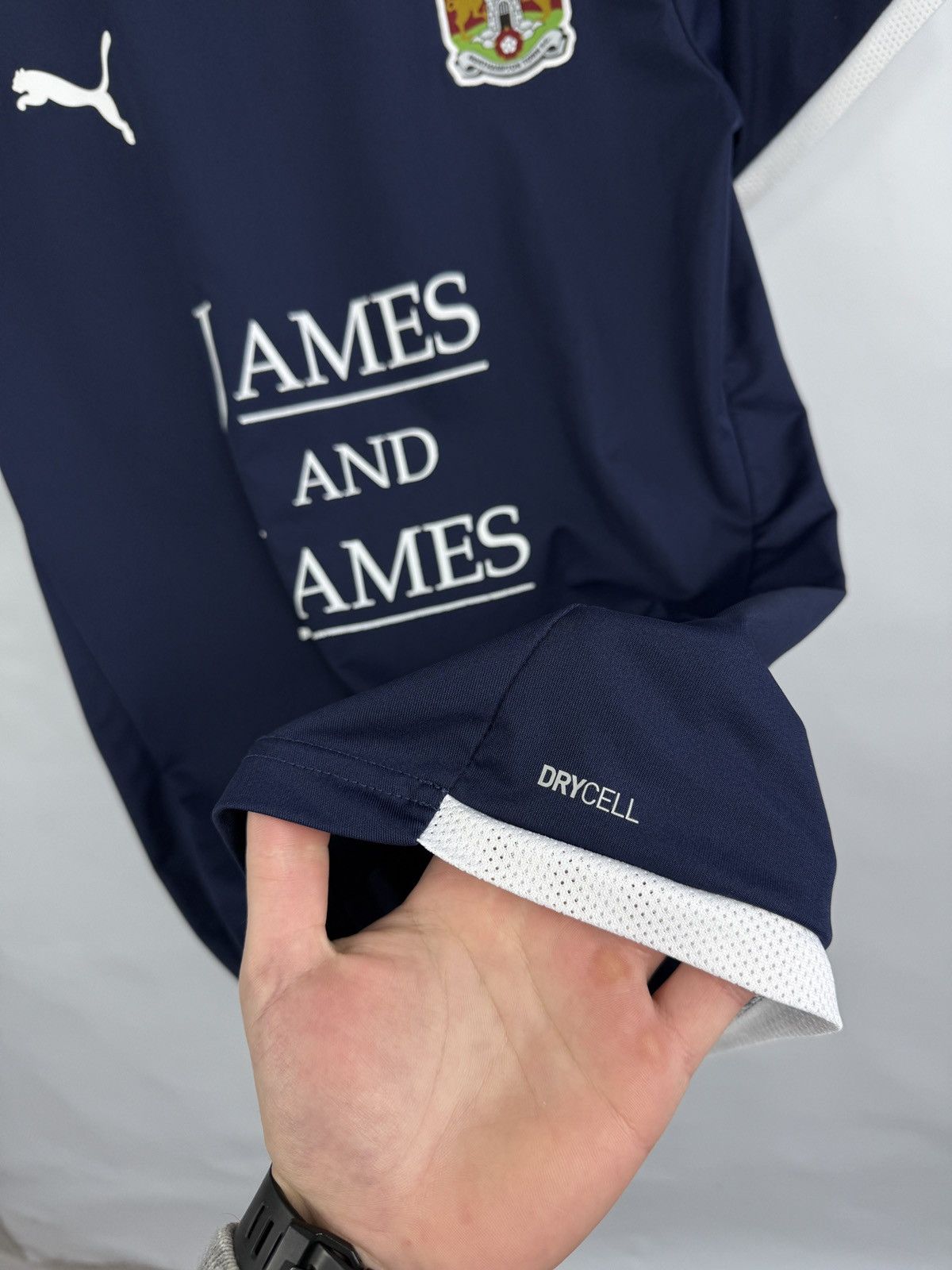 Puma 🇬🇧 Puma Northampton Town FC Soccer Jersey James and James Size US S / EU 44-46 / 1 - 7 Thumbnail