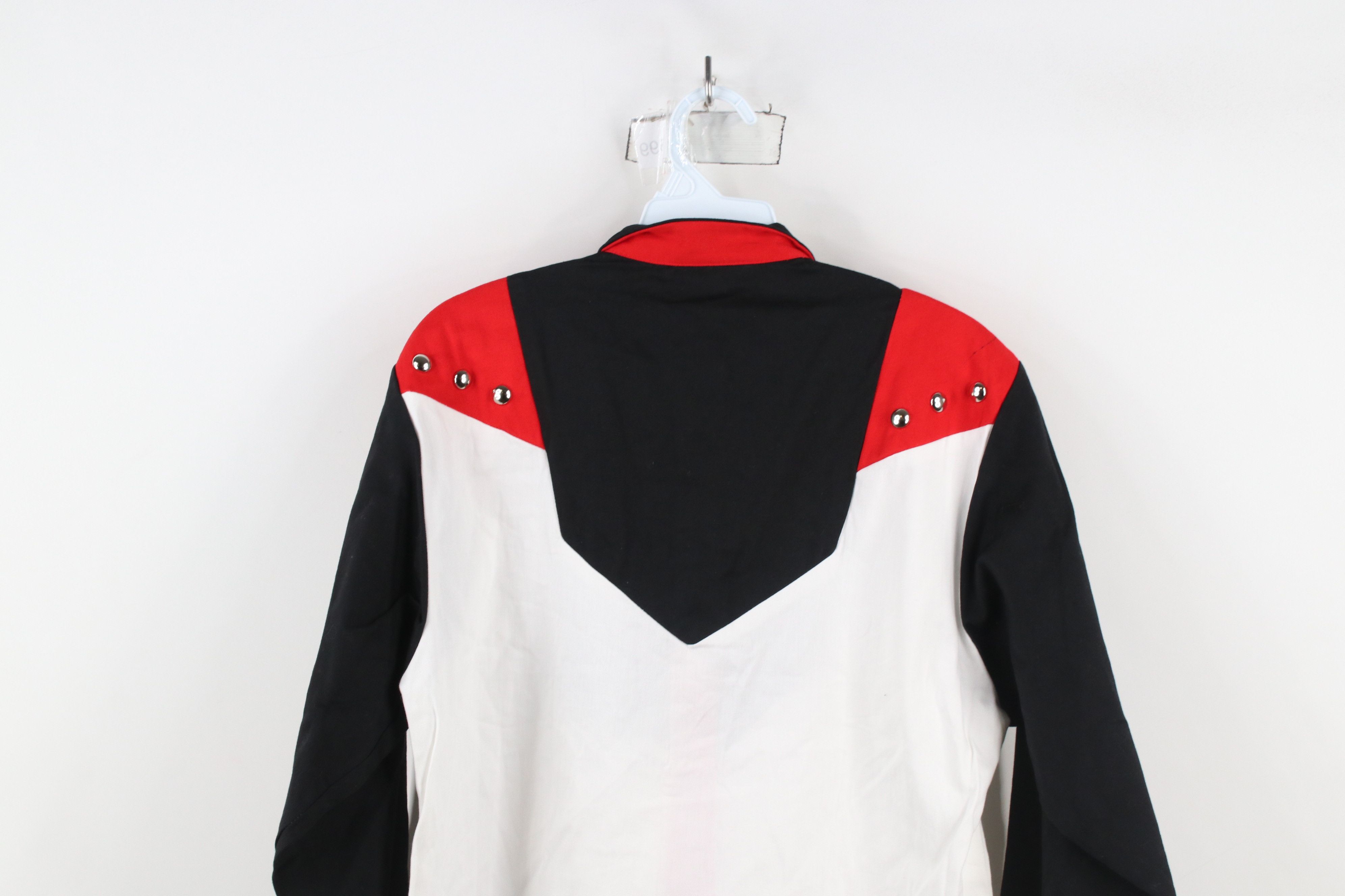 Vintage Deadstock Vintage 90s Rockabilly Rodeo Button Shirt USA Size S / US 4 / IT 40 - 13 Thumbnail