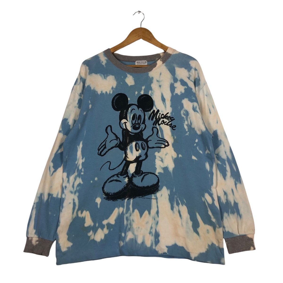 Disney Mickey Mouse Sweatshirt Tye Dye Small