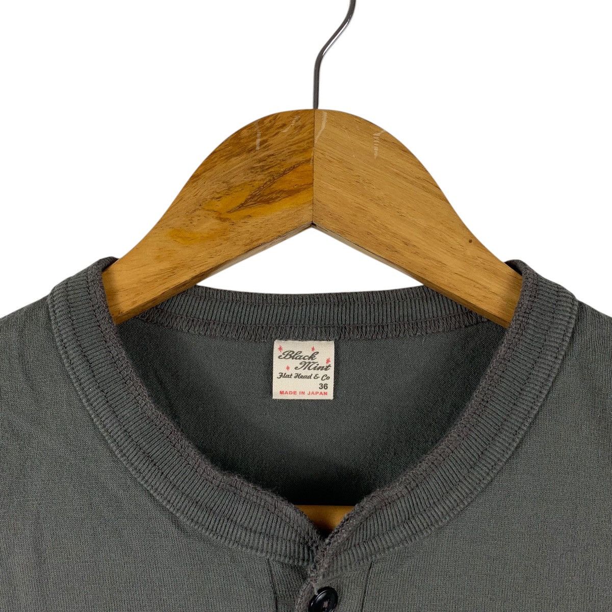 Japanese Brand × The Flat Head THE FLAT HEAD 4 leaf clover back printed tee Size US XXS / EU 40 - 5 Thumbnail
