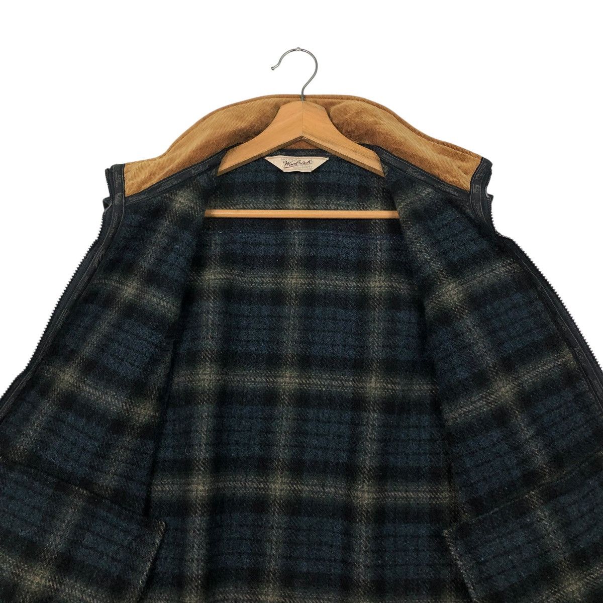 Japanese Brand 🔥VINTAGE WOOL VEST JACKET WOOLRICH TARTAN DESIGN CHECK Size US M / EU 48-50 / 2 - 16 Thumbnail