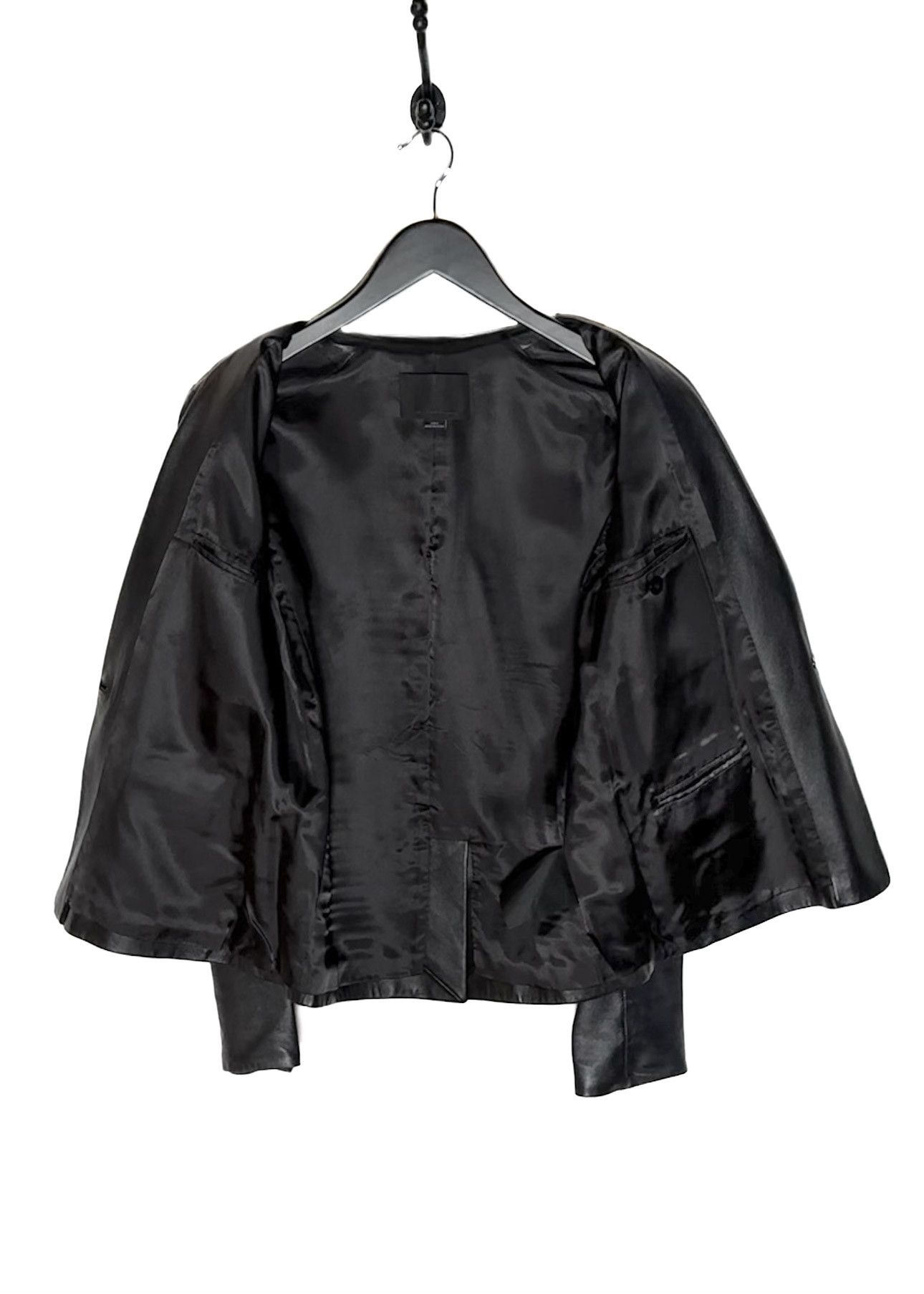 Alexander Wang Alexander Wang Black Leather Blazer Size XS / US 0-2 / IT 36-38 - 5 Thumbnail