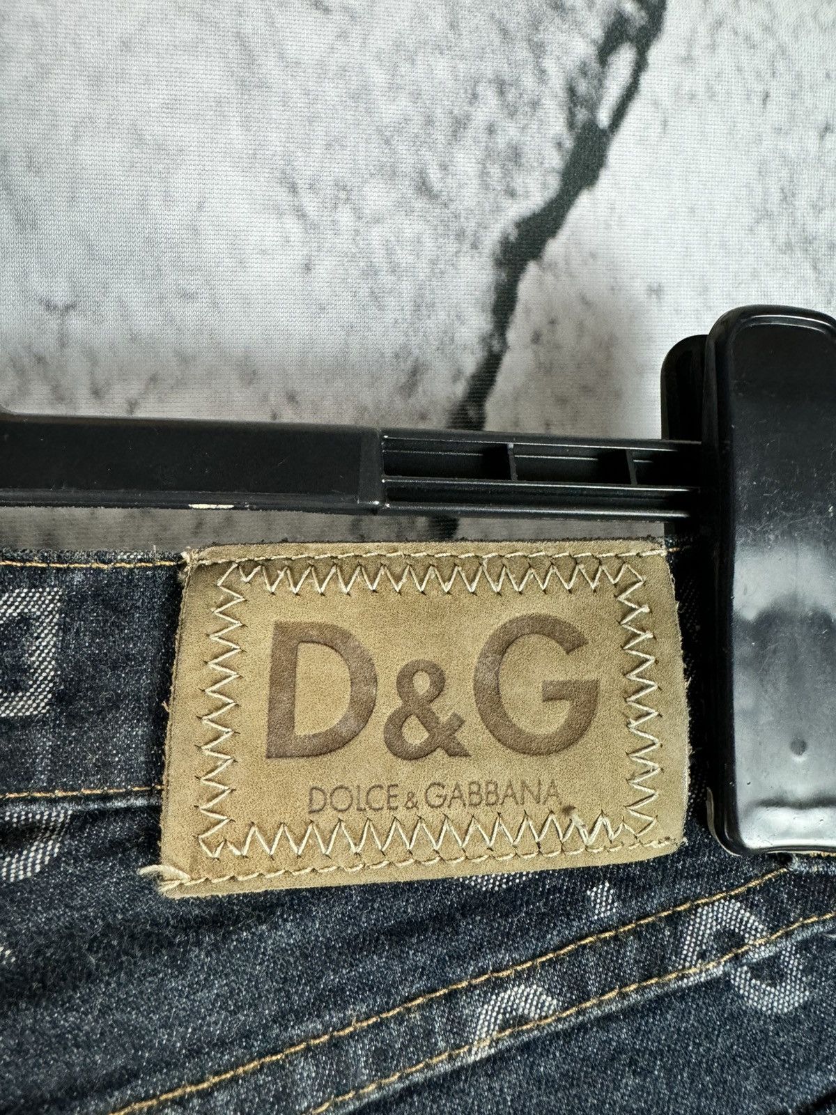Dolce & Gabbana RARE! Dolce & Gabbana D&G Monogram Denim Jeans Size US 28 / EU 44 - 4 Thumbnail