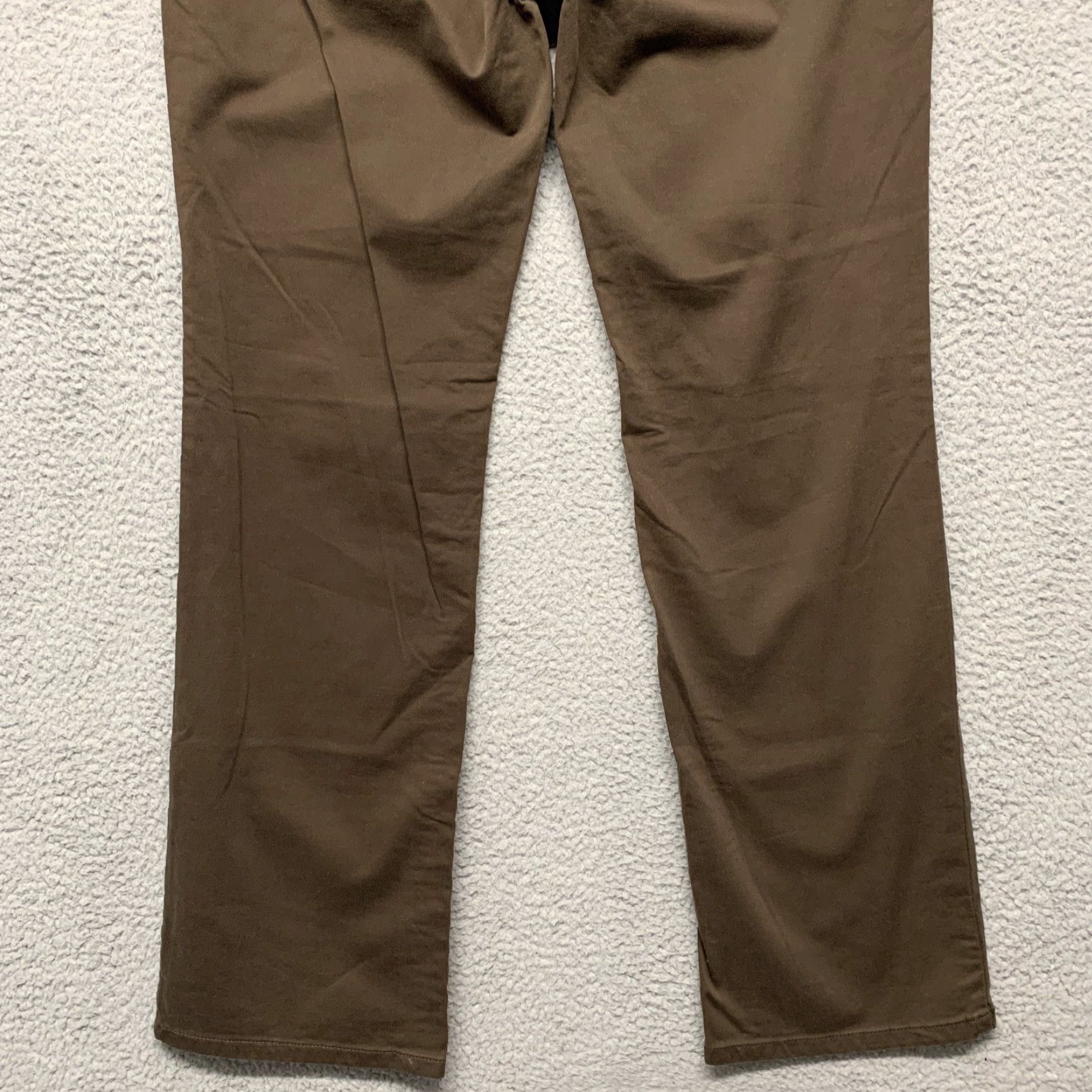 Vintage LEI Utility Pants Women's 11 Regular 5-Pocket Straight Brown Soft NWT Size 32" / US 10 / IT 46 - 6 Thumbnail