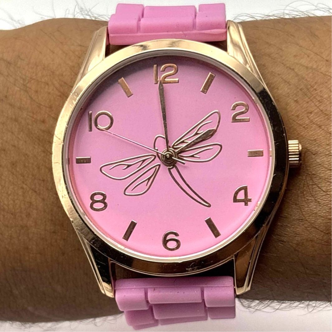 Other Pink & Gold Dragon Fly Men's Watch Size ONE SIZE - 1 Thumbnail