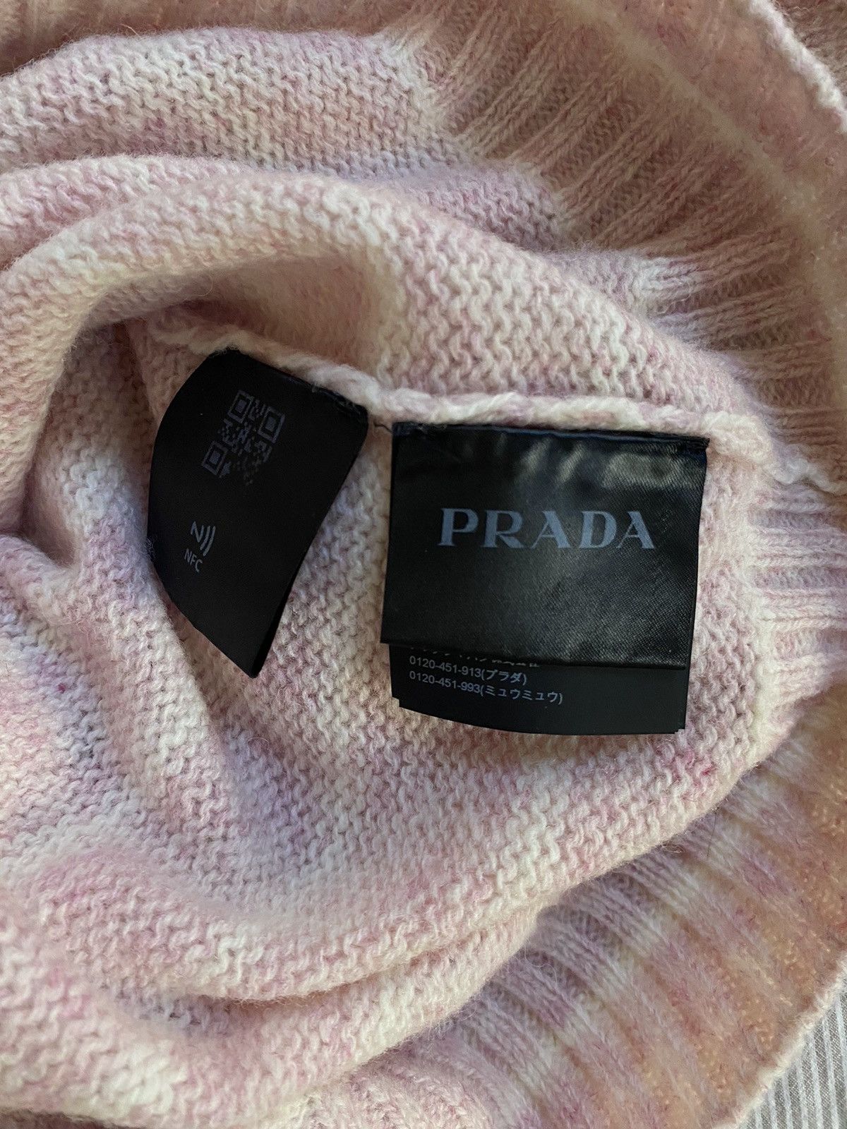 Prada Prada Striped Wool Sweater Size US M / EU 48-50 / 2 - 4 Thumbnail