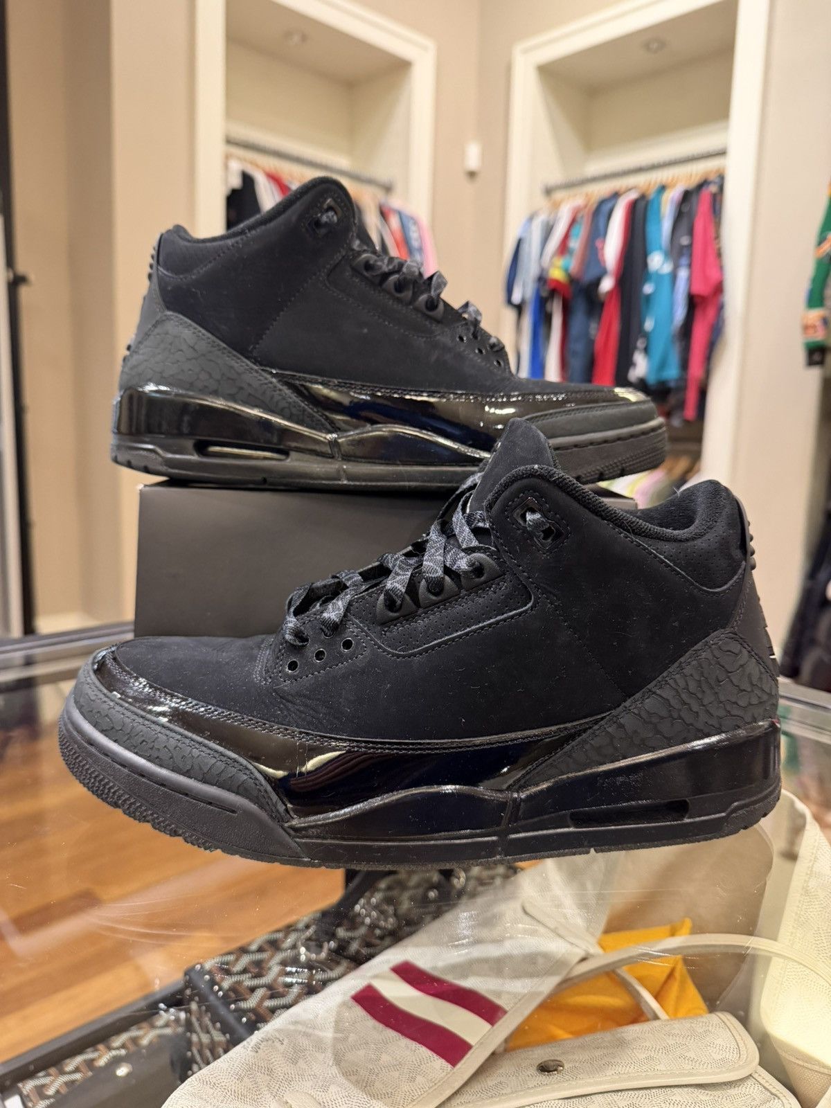 Jordan Brand Jordan 3 Retro ‘Black Cat’ Size US 10 / EU 43 - 1 Thumbnail