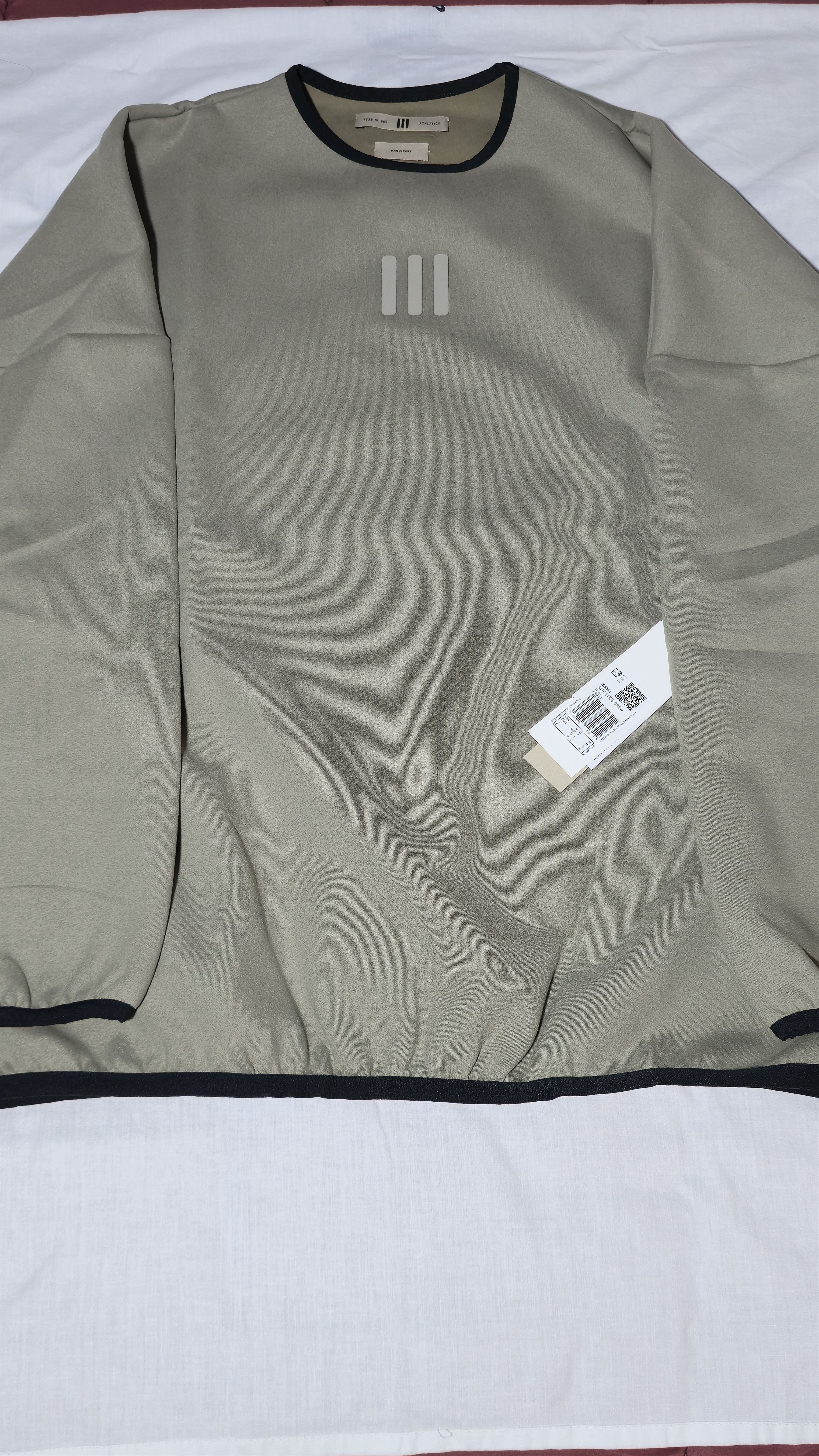 Adidas Adidas x Fear of God Athletics Crewneck Sweatshirt - Clay Size US M / EU 48-50 / 2 - 4 Thumbnail