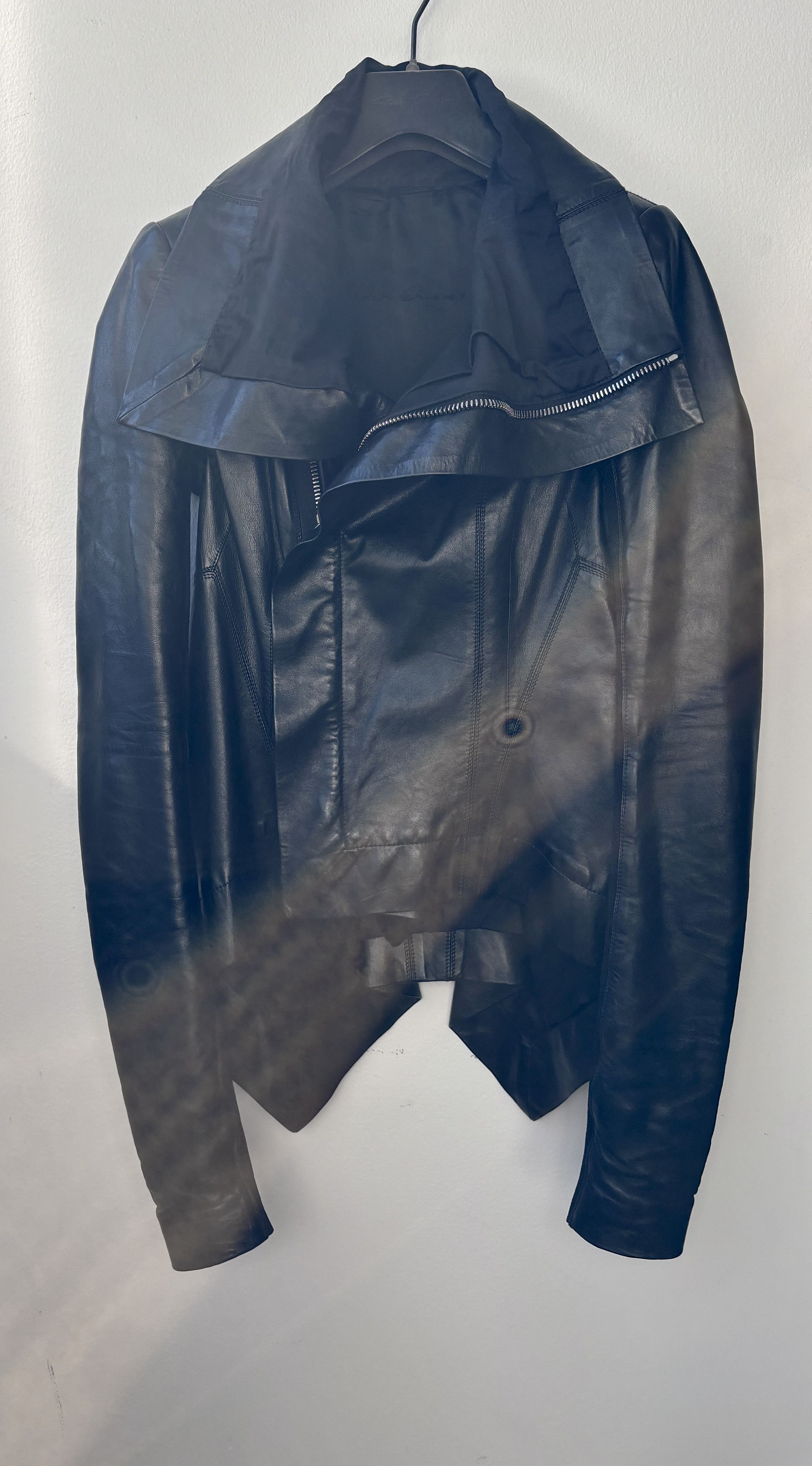 Rick Owens Rick Owens Lamb Skin Naska Biker Jacket IT 38 Size XS / US 0-2 / IT 36-38 - 14 Thumbnail