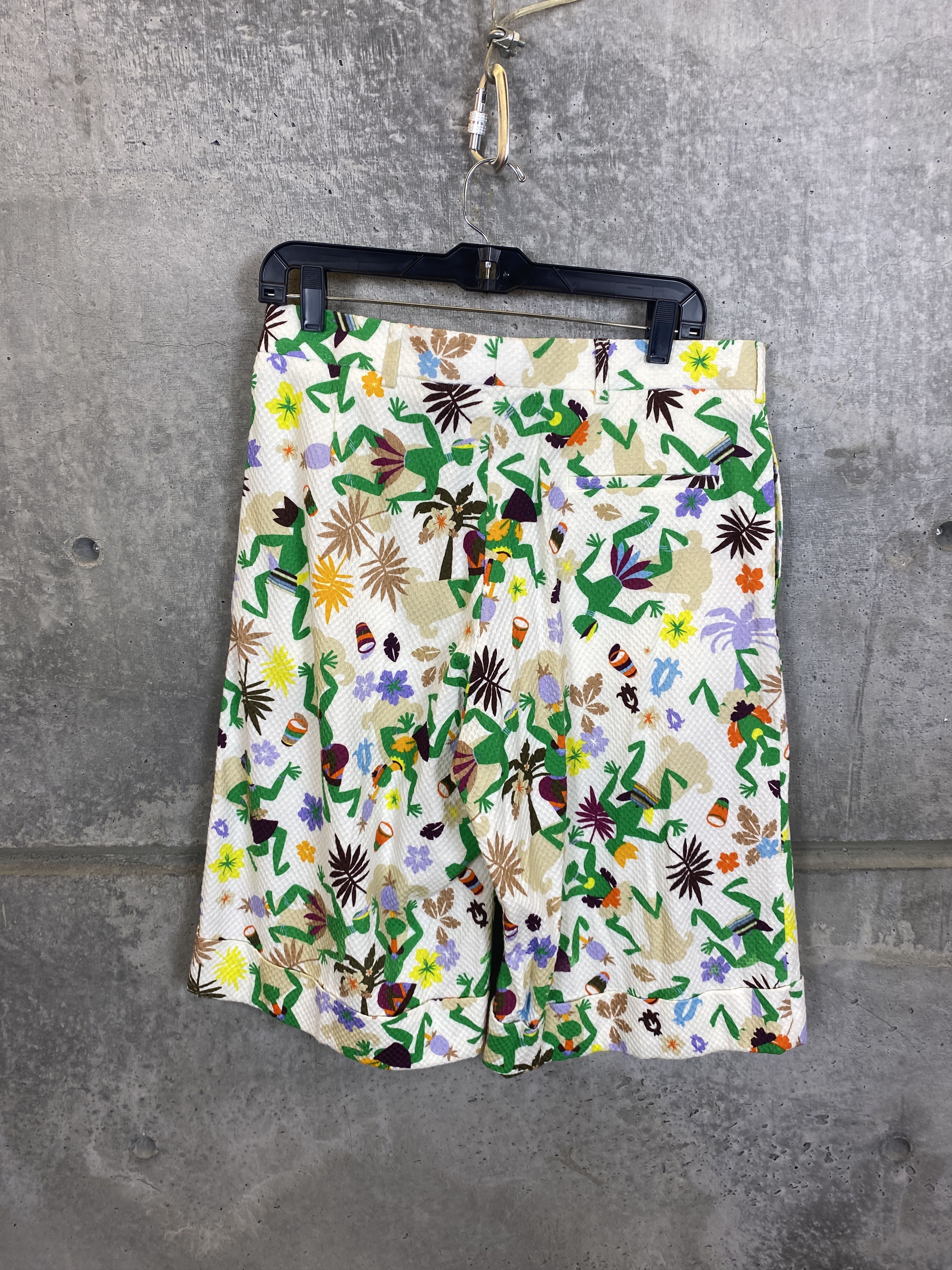 Walter Van Beirendonck $690 WALTER VAN BEIRENDONCK PRINTED SHORTS SIZE EU 46 Size US 30 / EU 46 - 2 Thumbnail