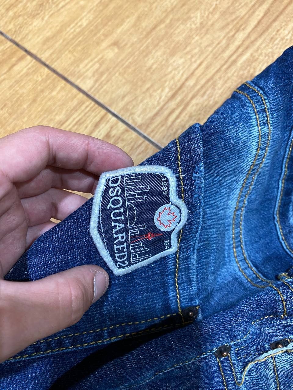 Dsquared2 DSQUARED2 Slim Fit Distressed Denim Pants Size US 32 / EU 48 - 5 Thumbnail