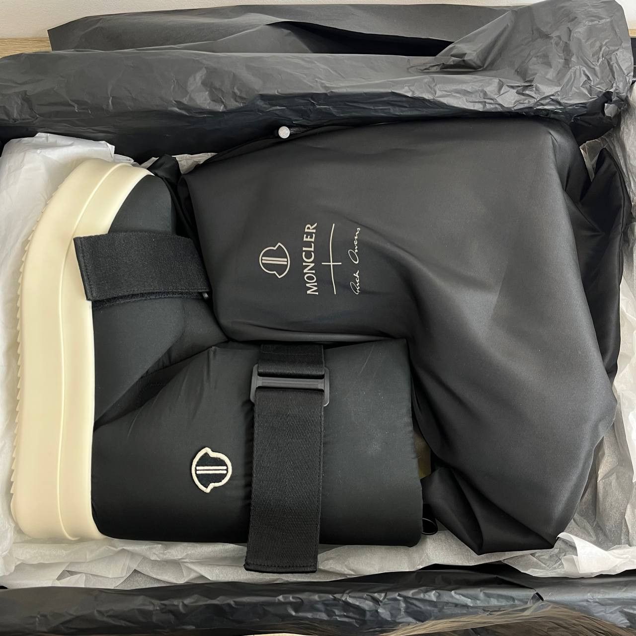 Moncler Moncler x Rick Owens Platform Snow Boots Black Size EU 43 Size US 10 / EU 43 - 6 Thumbnail