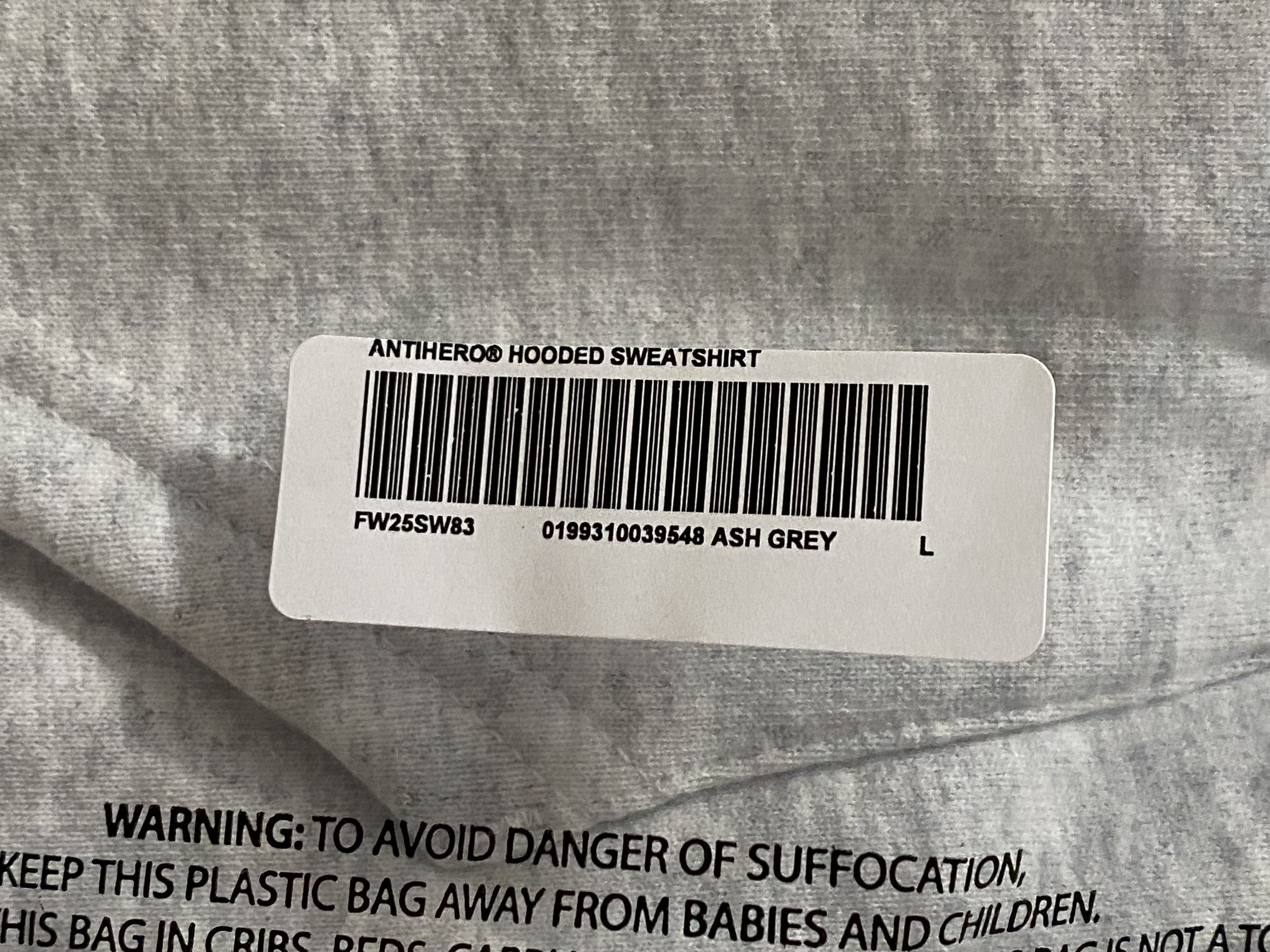 Supreme Supreme®/ANTIHERO® Hooded Sweatshirt Size US L / EU 52-54 / 3 - 3 Thumbnail