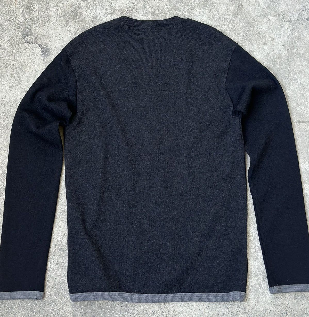 Y's for Men × Yohji Yamamoto Y’s for Men Yohji Yamamoto Knitted Wool Sweater Tri-Tone Size US M / EU 48-50 / 2 - 7 Thumbnail