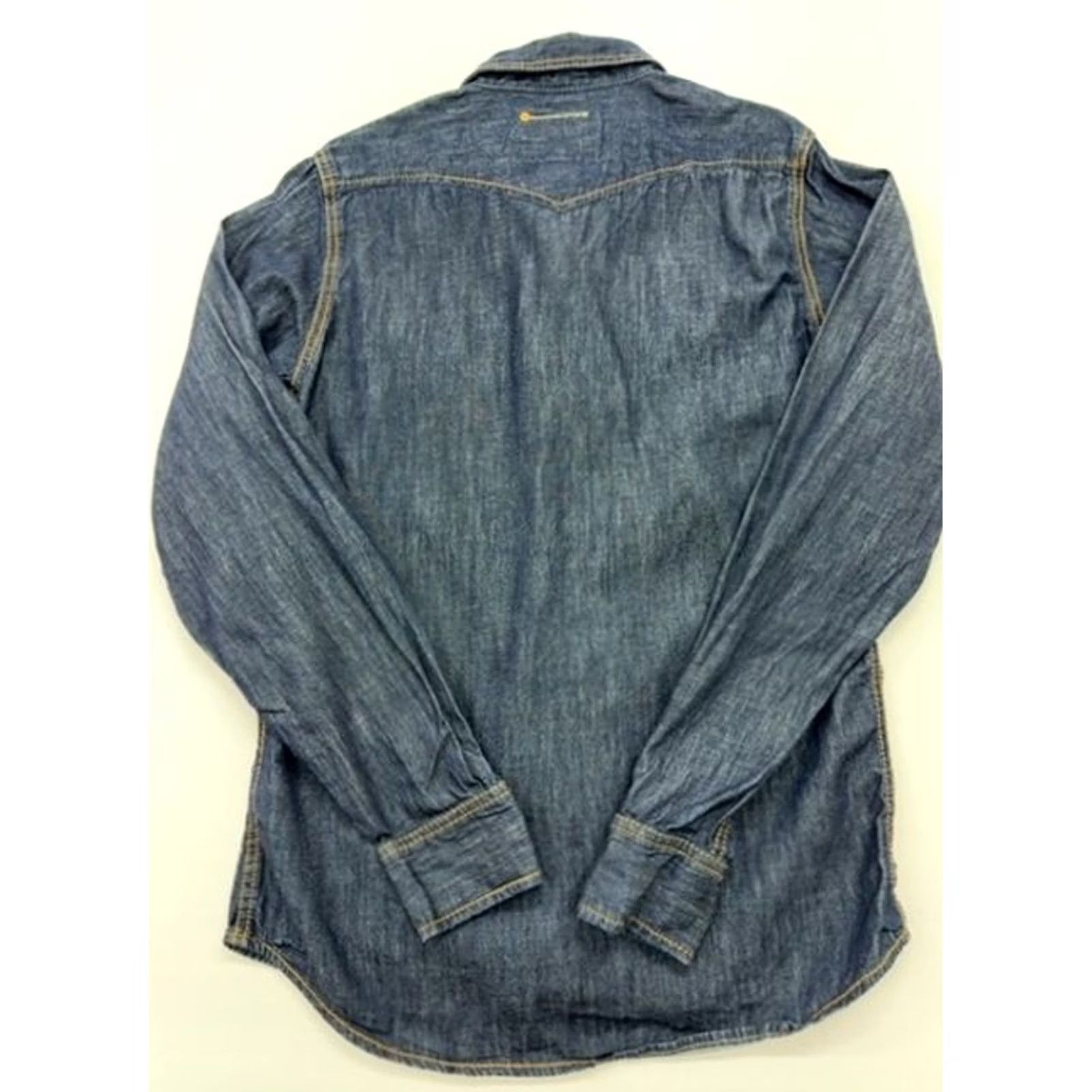 Diesel Diesel Men Blue Denim Jacket Size M Button Front Pockets Regular Fit Size US M / EU 48-50 / 2 - 2 Thumbnail