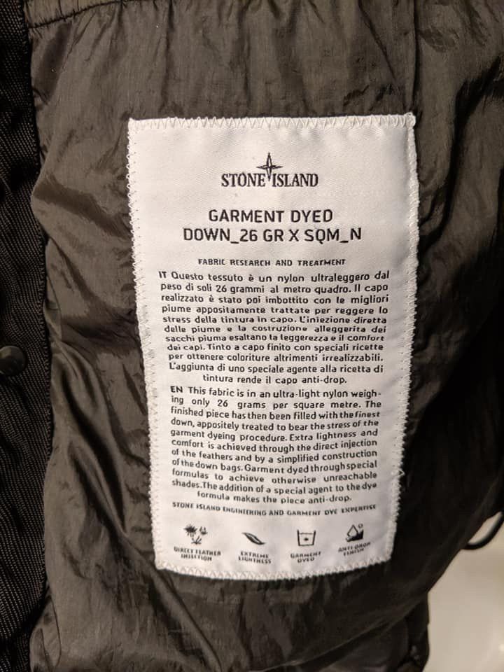 Stone Island Stone Island Garment Dyed Down Jacket Size US M / EU 48-50 / 2 - 4 Thumbnail
