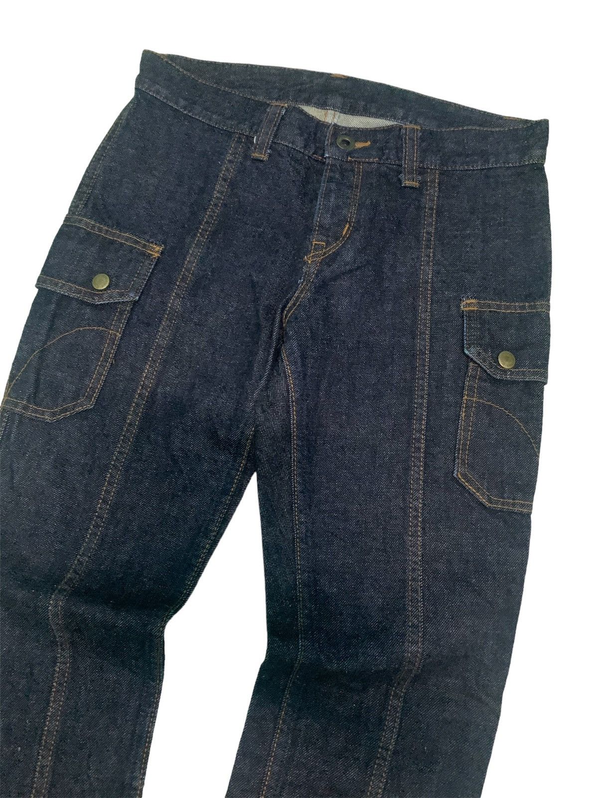 Hysteric Glamour Vintage Hysteric Glamour Denim Cargo Short Pant Size 28" / US 6 / IT 42 - 2 Thumbnail