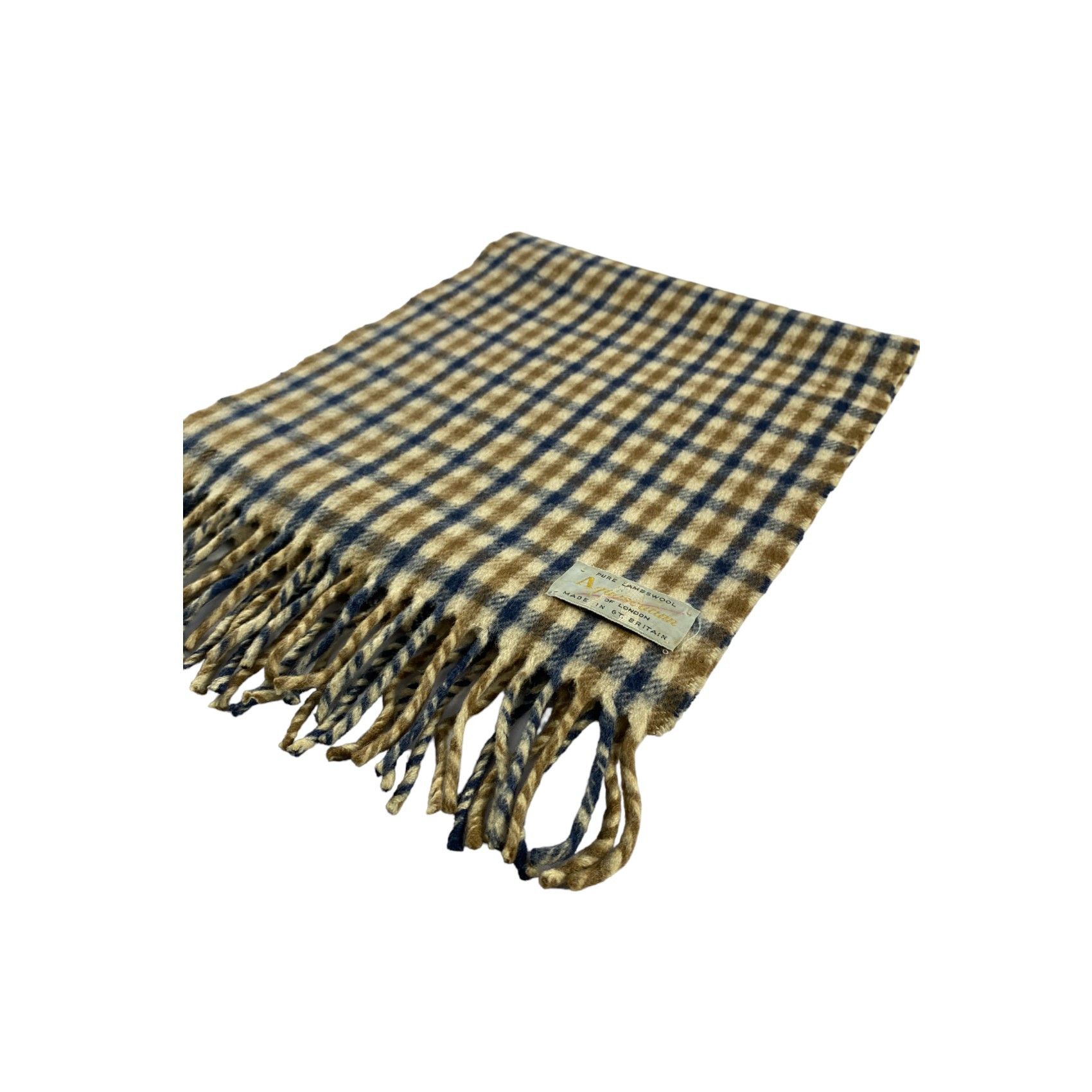 Aquascutum × Vintage Aquascutum Scarf / Muffler / Neckwear Size ONE SIZE - 4 Thumbnail