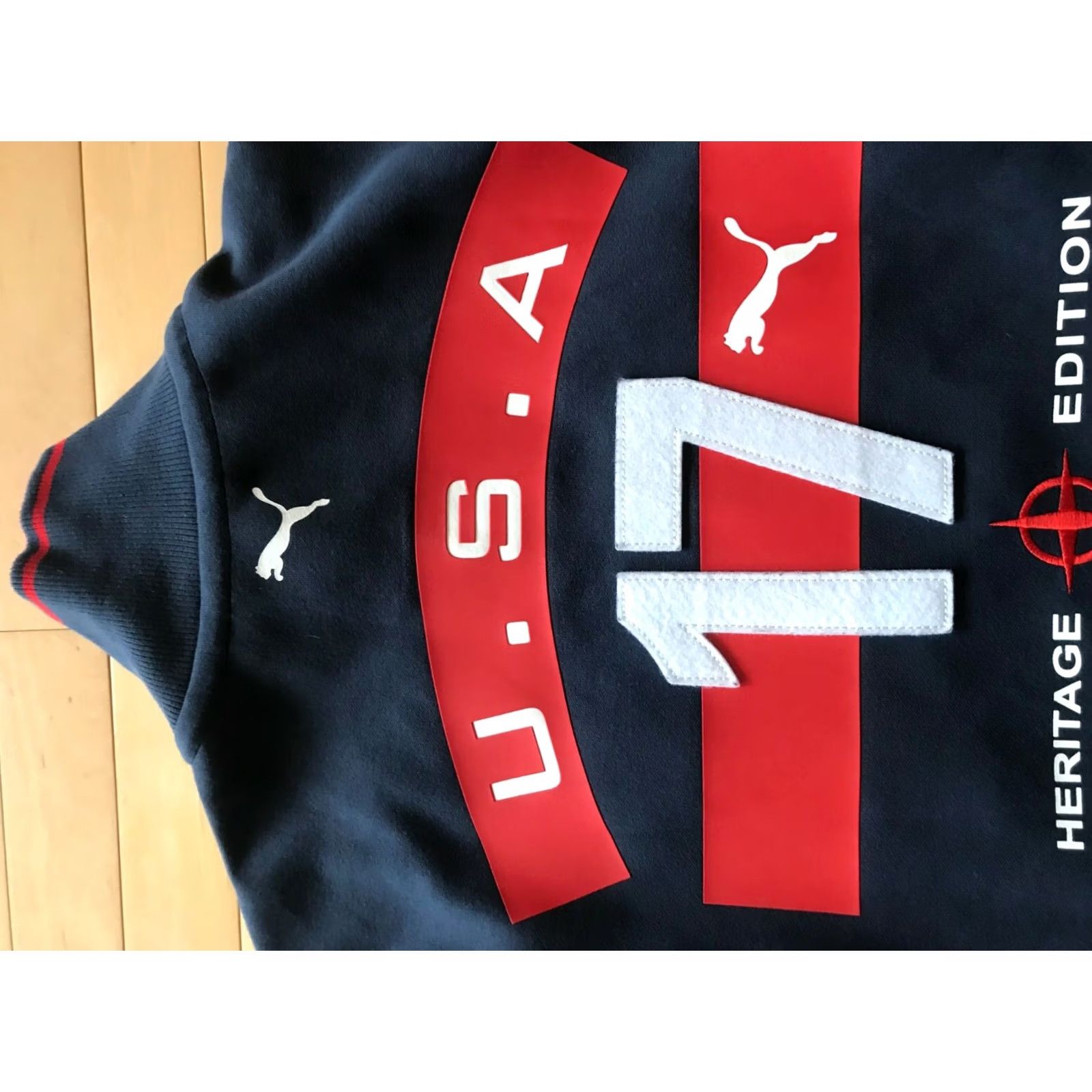 Puma PUMA USA Heritage Edition YACHTING Performance TRACK JACKET Mens Sz M Sailing Size US M / EU 48-50 / 2 - 7 Thumbnail