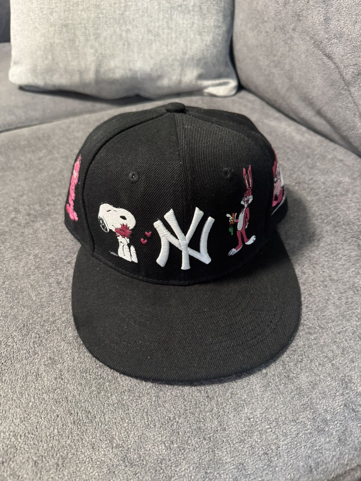 Slumpykev x Goatfarm x Wahine Yankees Fitted 7 5/8