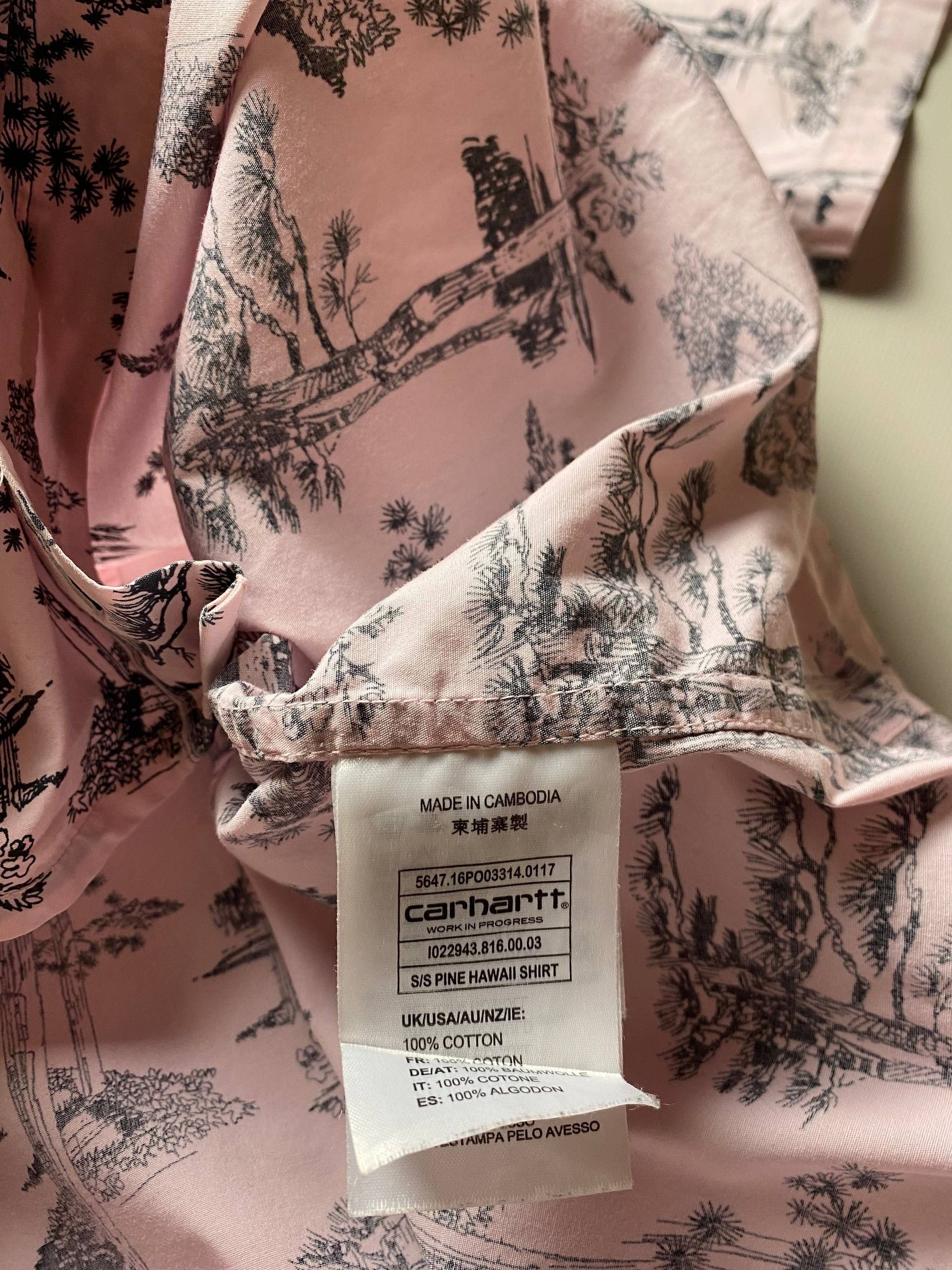 Carhartt Wip Carhartt Monogram Hawai Shirt Size US L / EU 52-54 / 3 - 5 Thumbnail