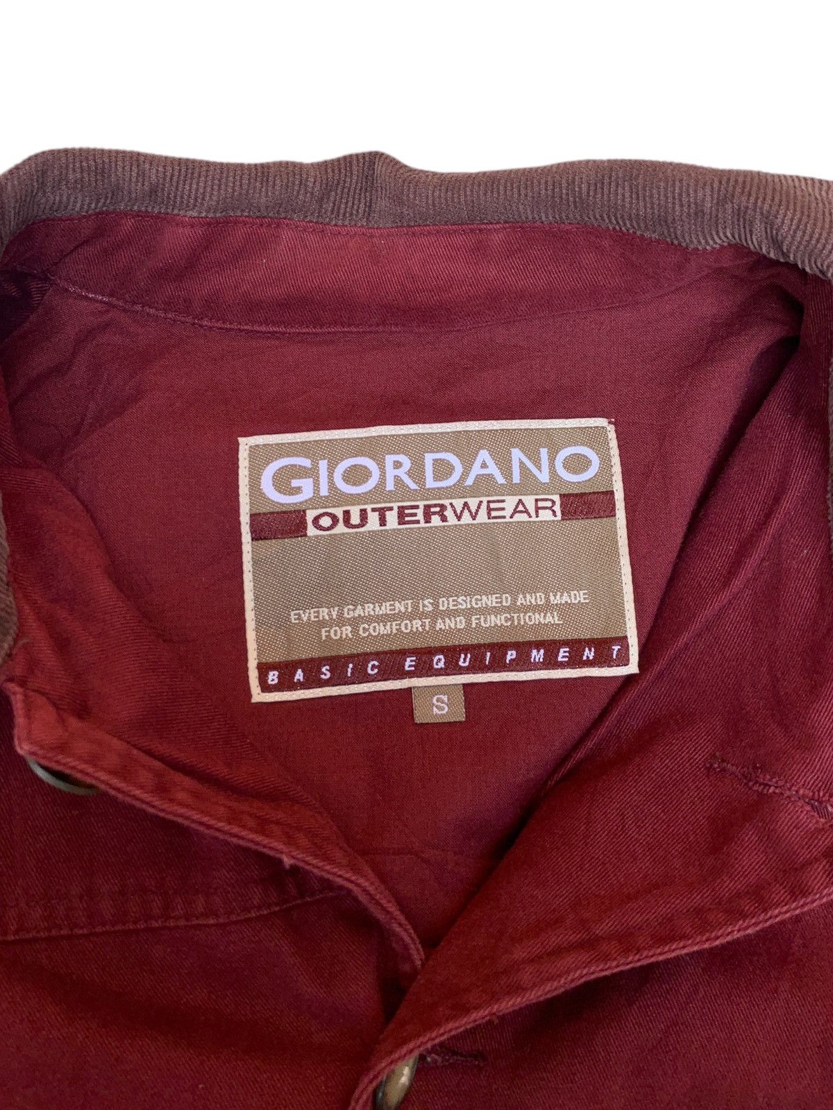 Giordano × Vintage Vtg giordano chore jacket Size US M / EU 48-50 / 2 - 7 Thumbnail