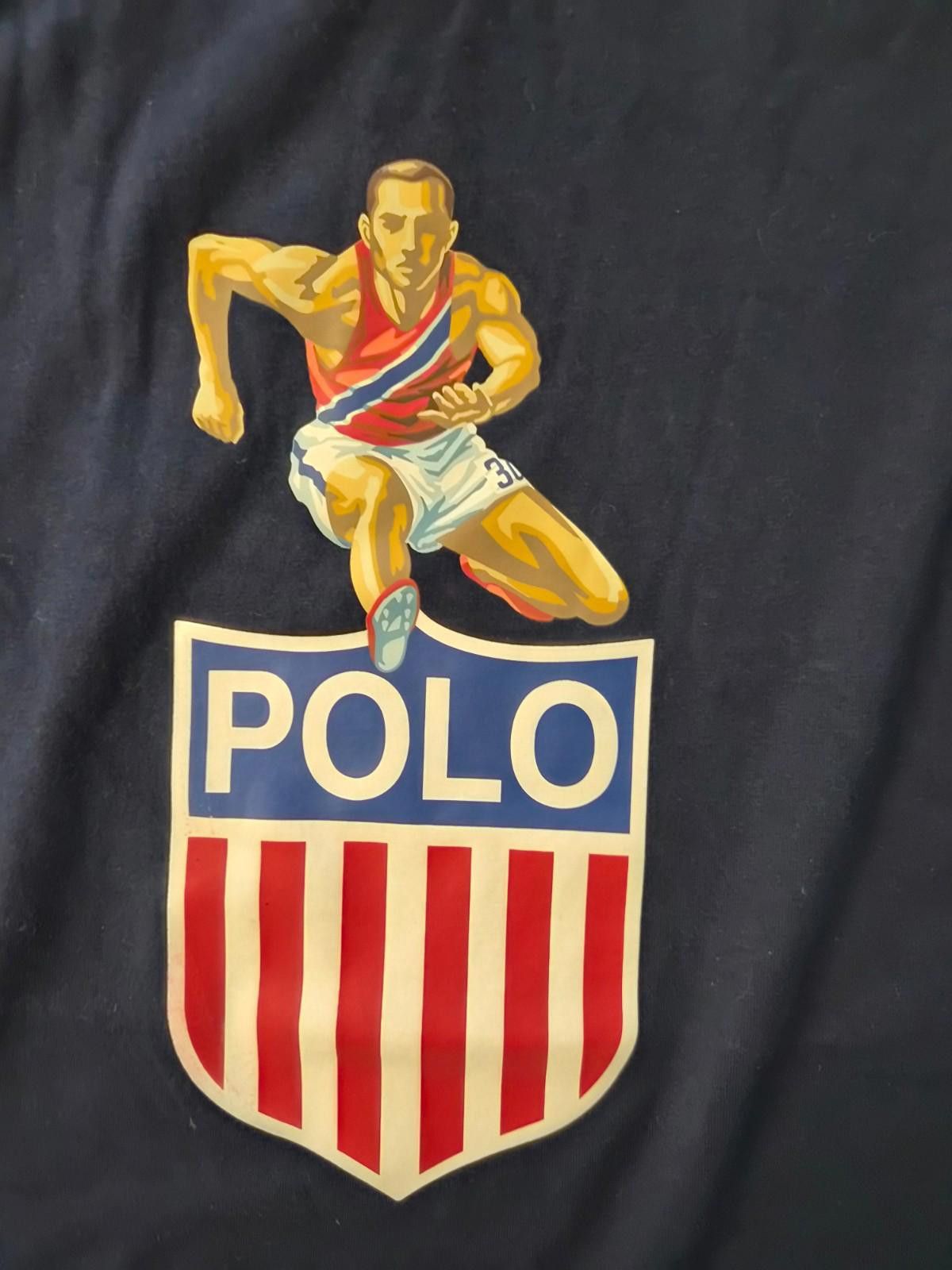 Polo Ralph Lauren Polo Ralph Lauren Stadium Shield USA Track Hurdles T-Shirt L Size US L / EU 52-54 / 3 - 2 Thumbnail