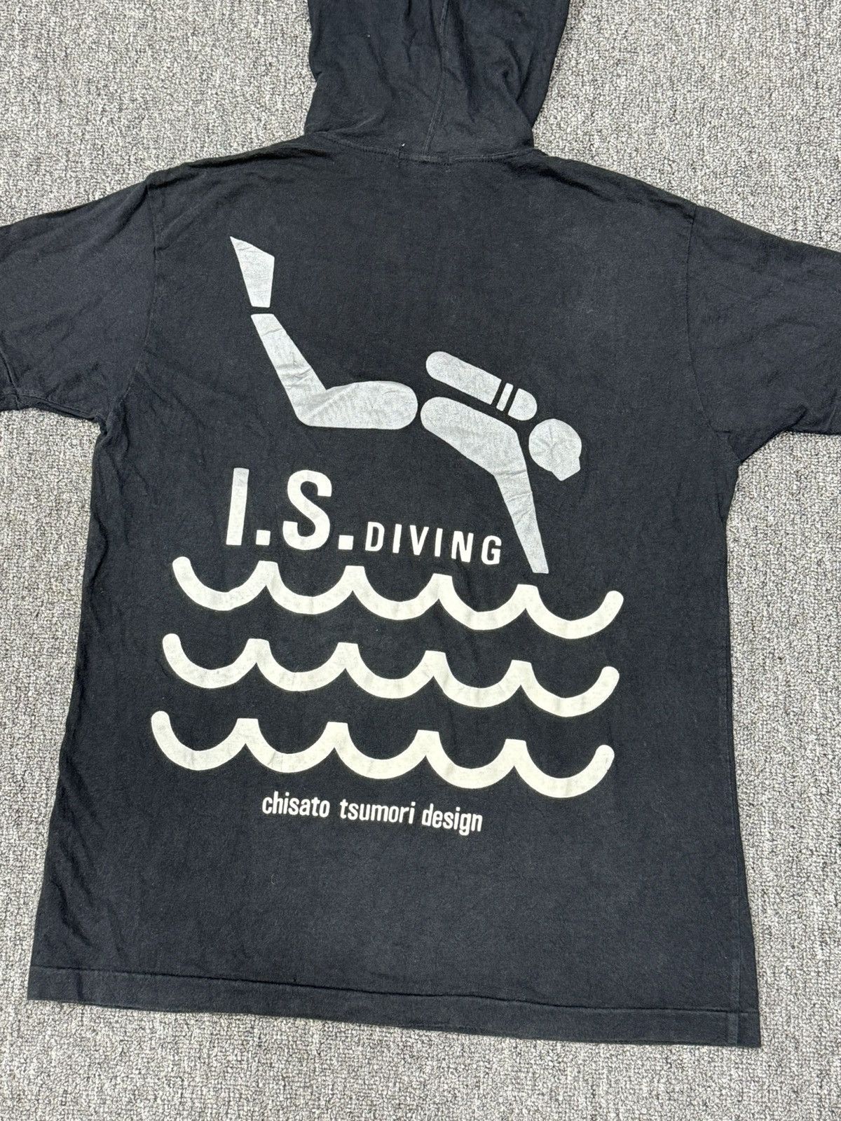 Issey Miyake IS diving by Tsumori Chisato Hoddie Short Sleeve Tshirt Size US S / EU 44-46 / 1 - 2 Thumbnail