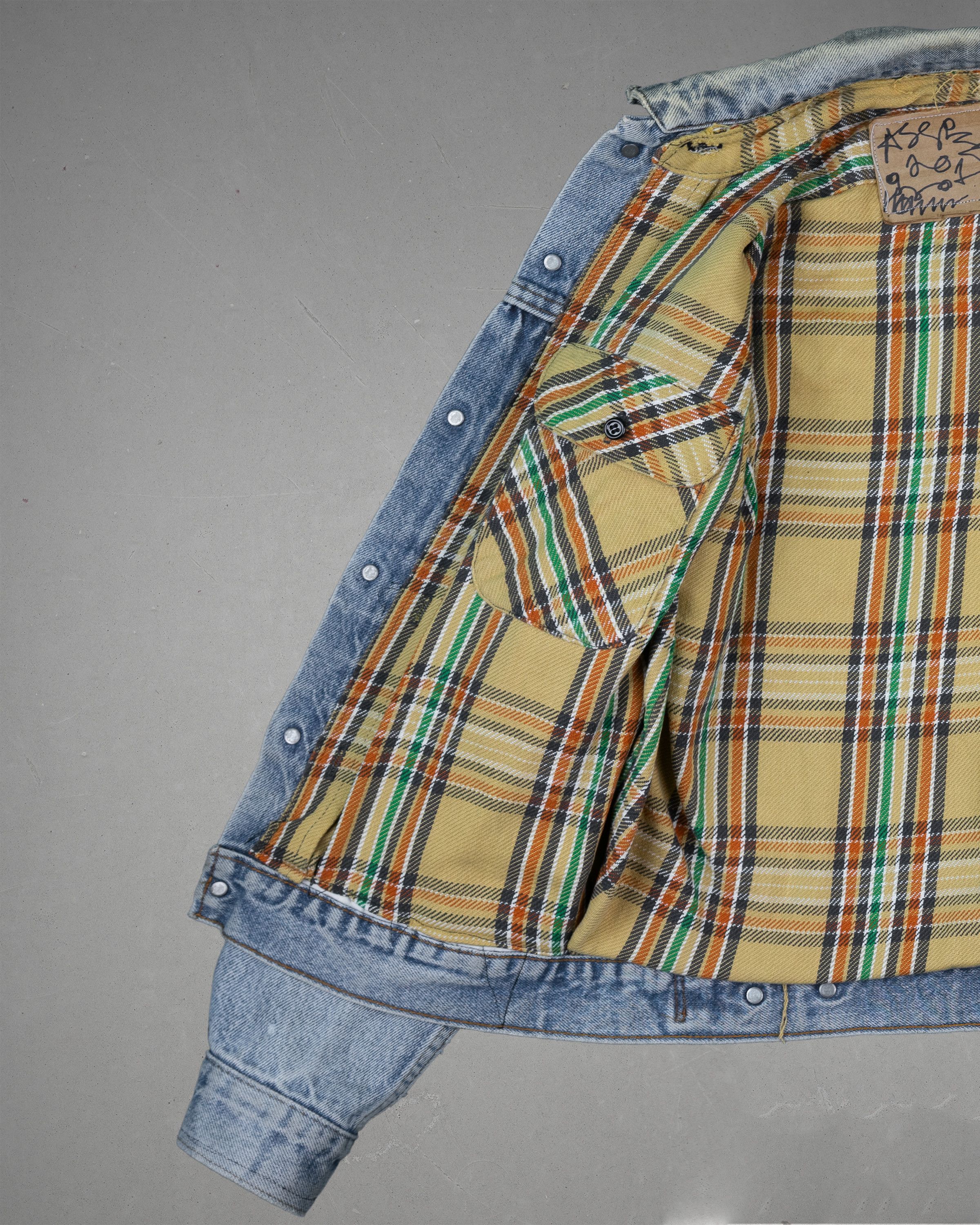 Asspizza Asspizza "Nothing Matters" Denim Jacket 2018 Size US M / EU 48-50 / 2 - 3 Thumbnail