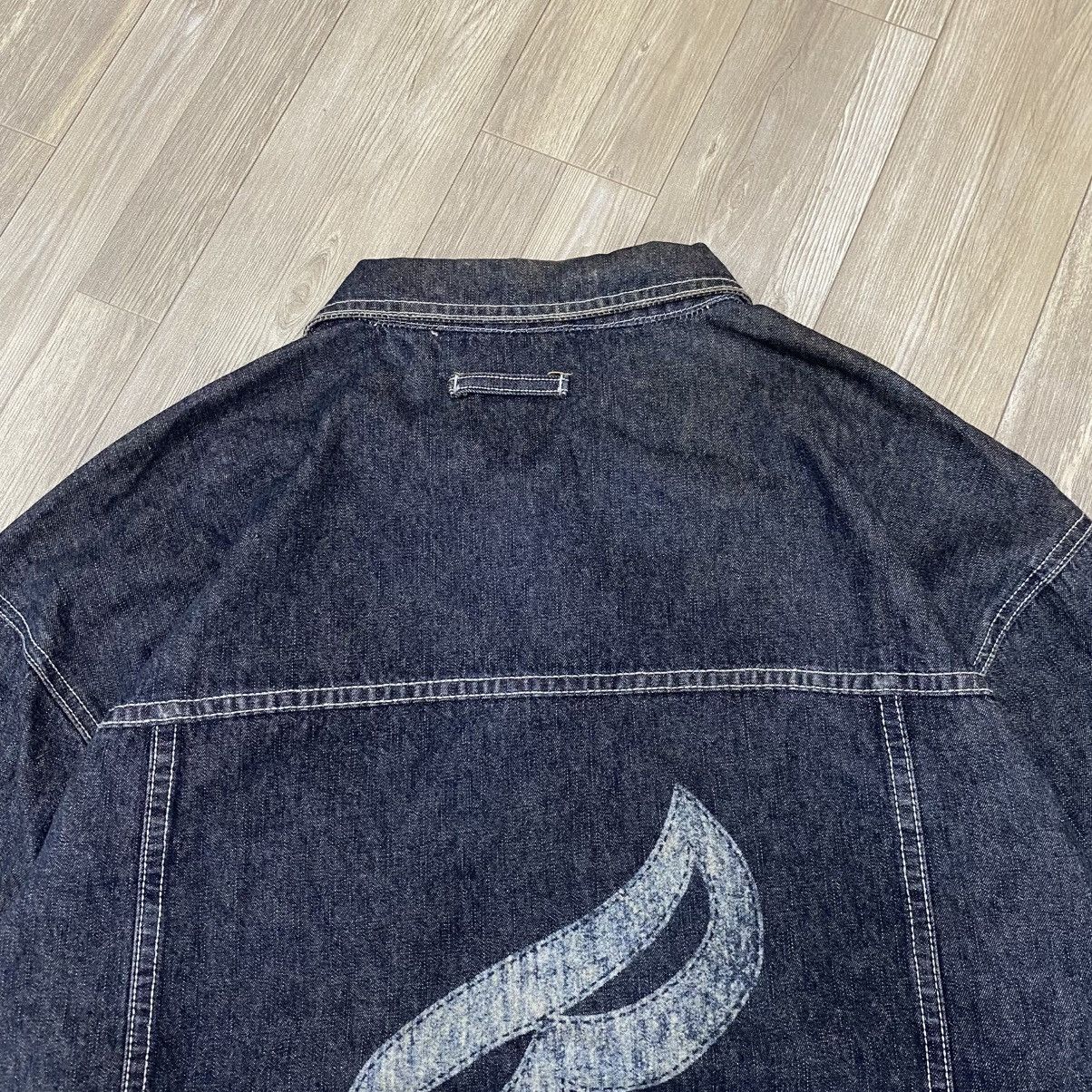 Rocawear × Vintage Rare Vintage Rocawear Jean Jacket Be Visible Demand Respect Size US XXL / EU 58 / 5 - 5 Thumbnail